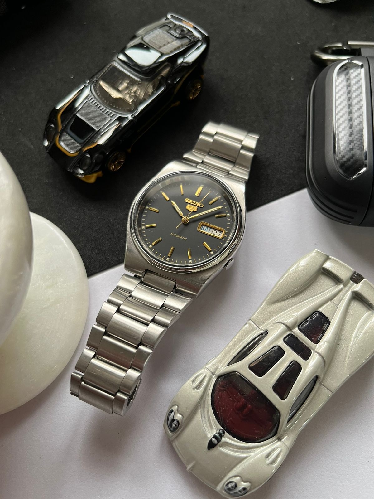 Seiko Black Dial (Pre Owned) - #W92
