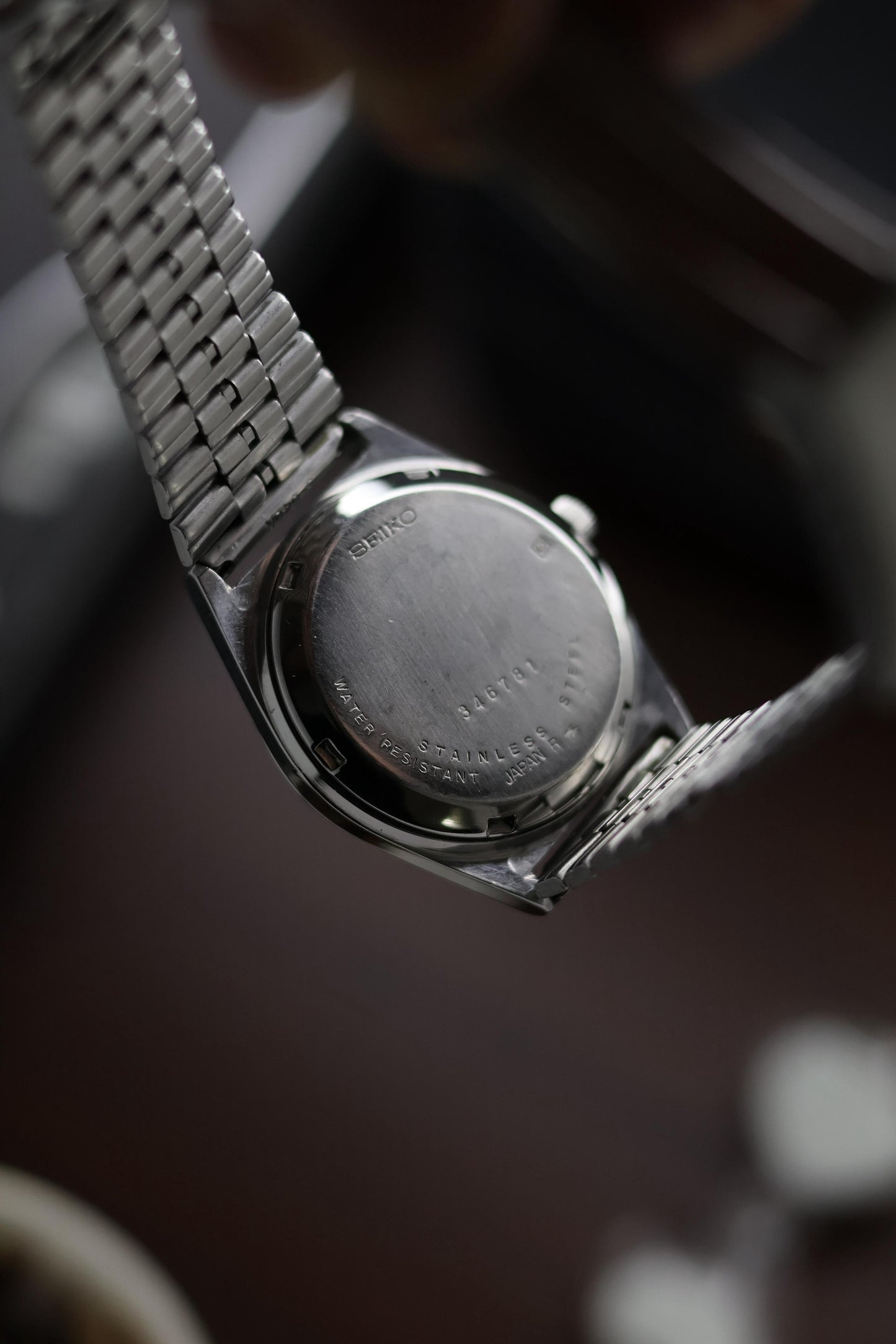 Seiko 5 Grey Motif Dial - Automatic Vintage Watch (Pre Owned) - SE454