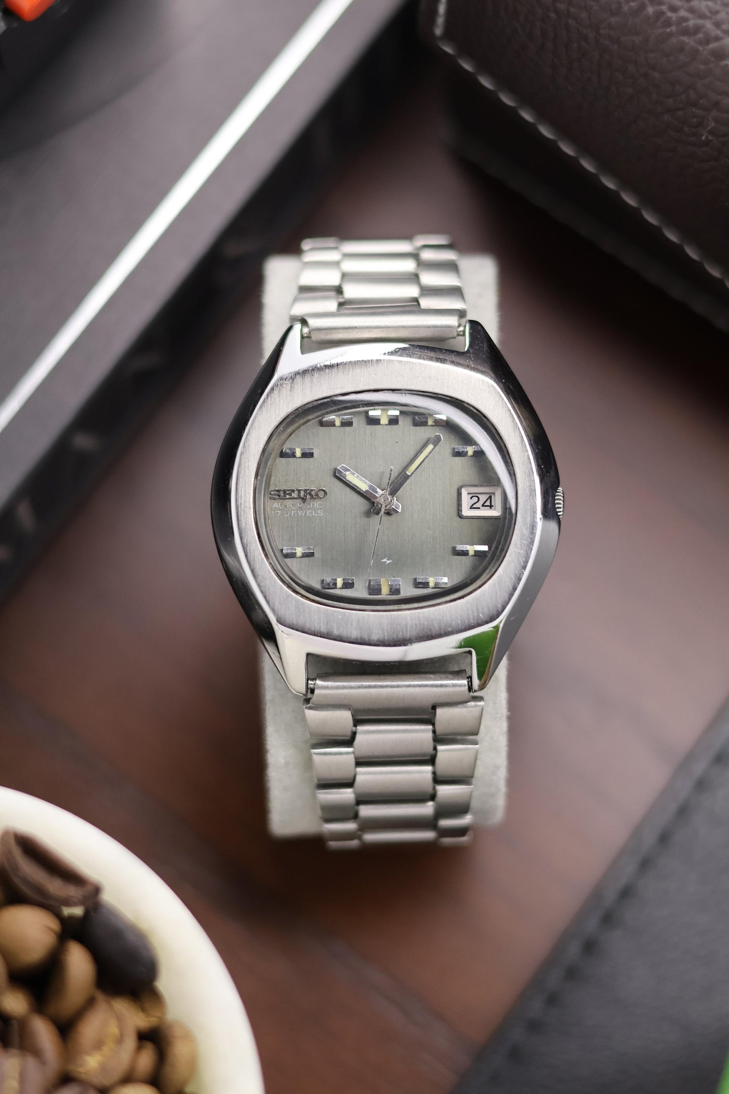 (Super Rare) 1978 Seiko 5 Grey Dial - Automatic Watch (Pre Owned) - A167