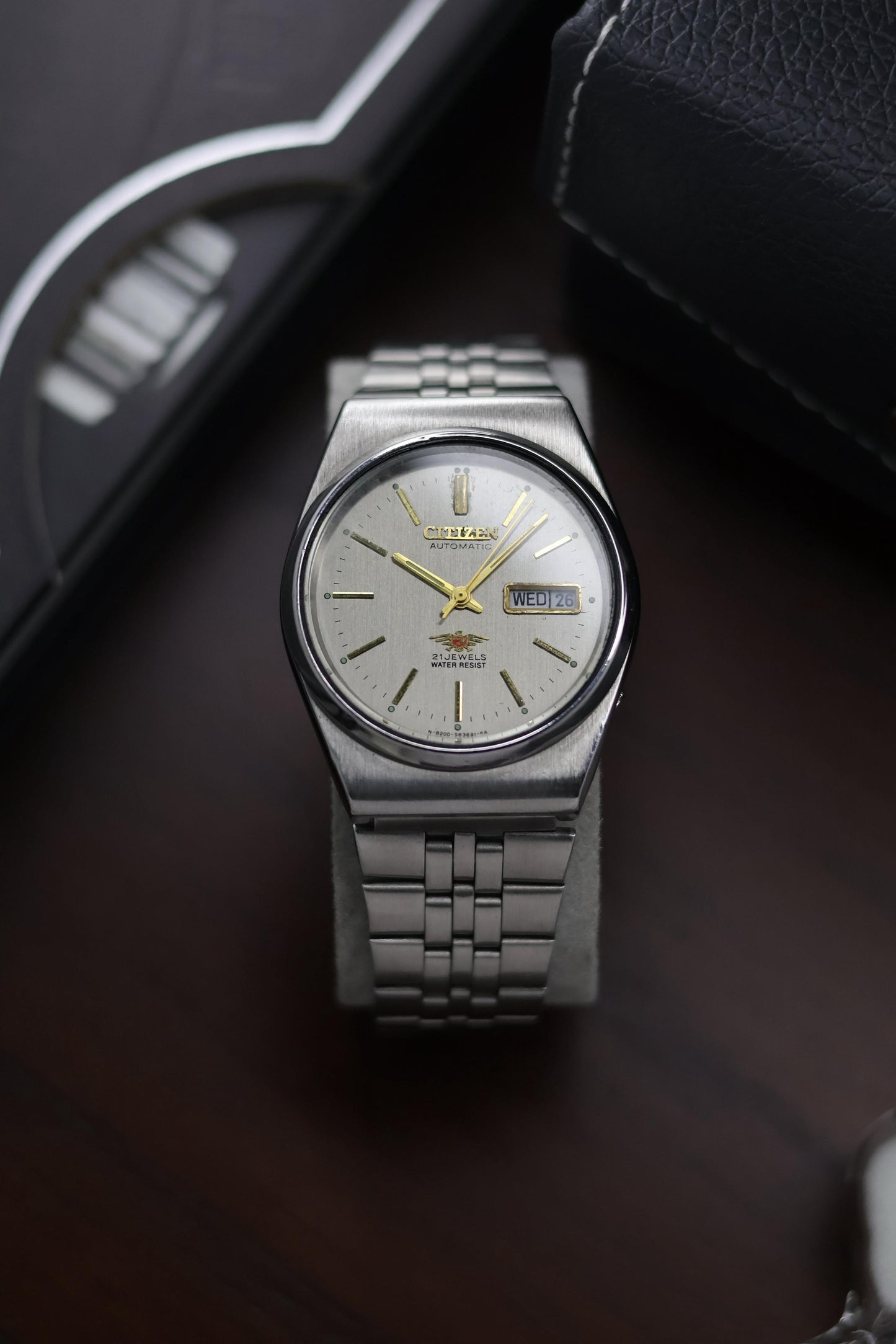 Citizen Eagle 7 Grey Dial - Automatic Vintage Watch (Pre Owned) - A346