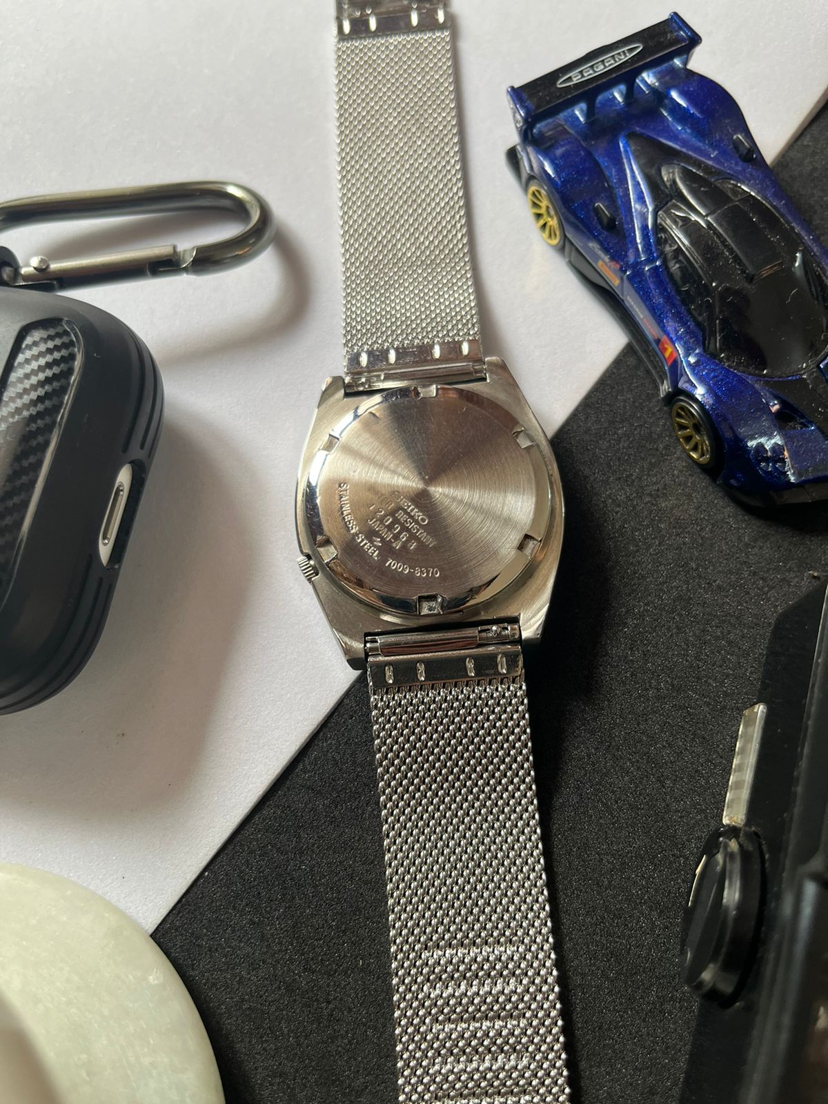 1981 Seiko 5 Blue Square Dial (Pre Owned)