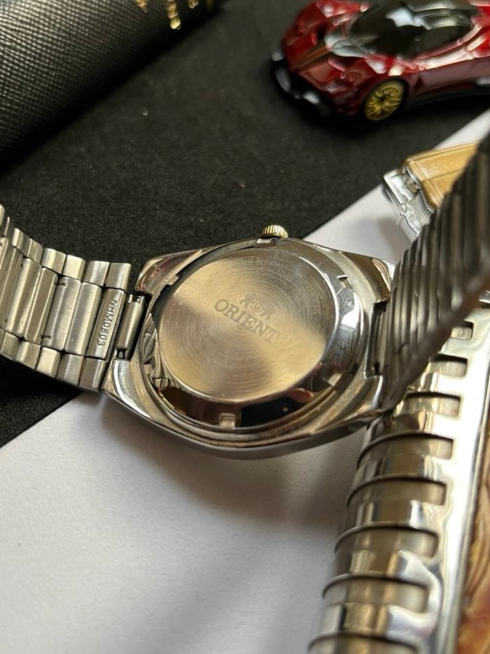 Orient Tri-star Crystal Sunray Champagne Dial (Pre-owned)