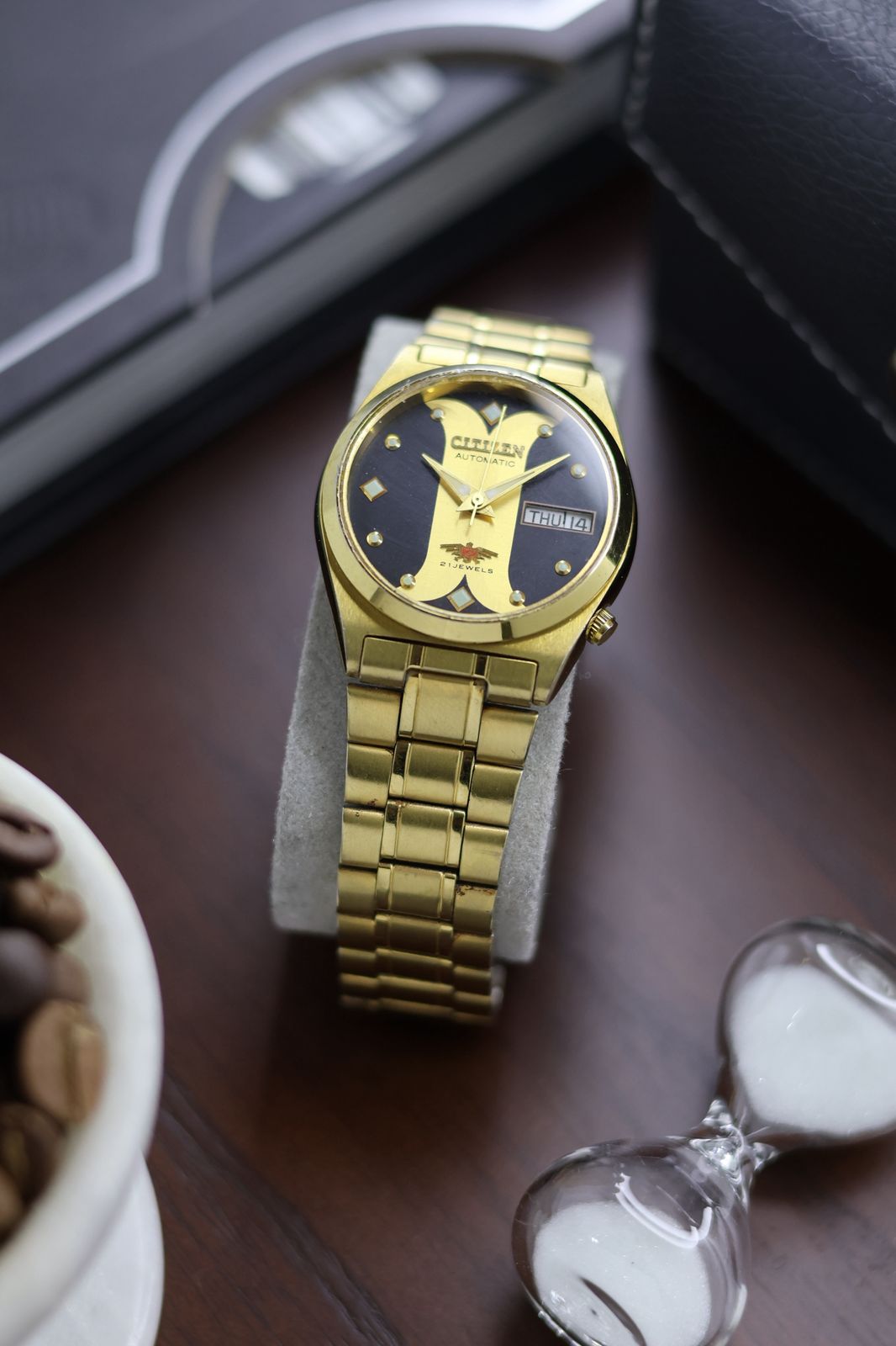 (Super Rare) Citizen Eagle 7 Gold Motif Dial - Automatic Vintage Watch (Pre Owned) - SE435