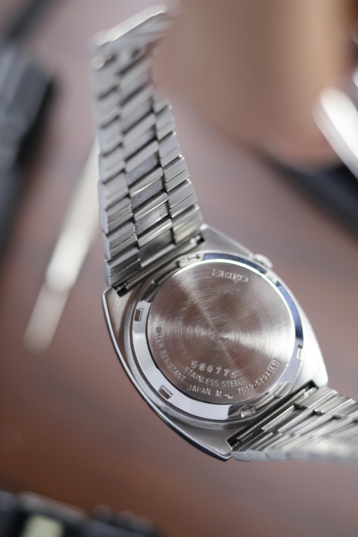 (Super Rare) 1975 Seiko 5 Navy Blue TV Dial (Pre Owned)