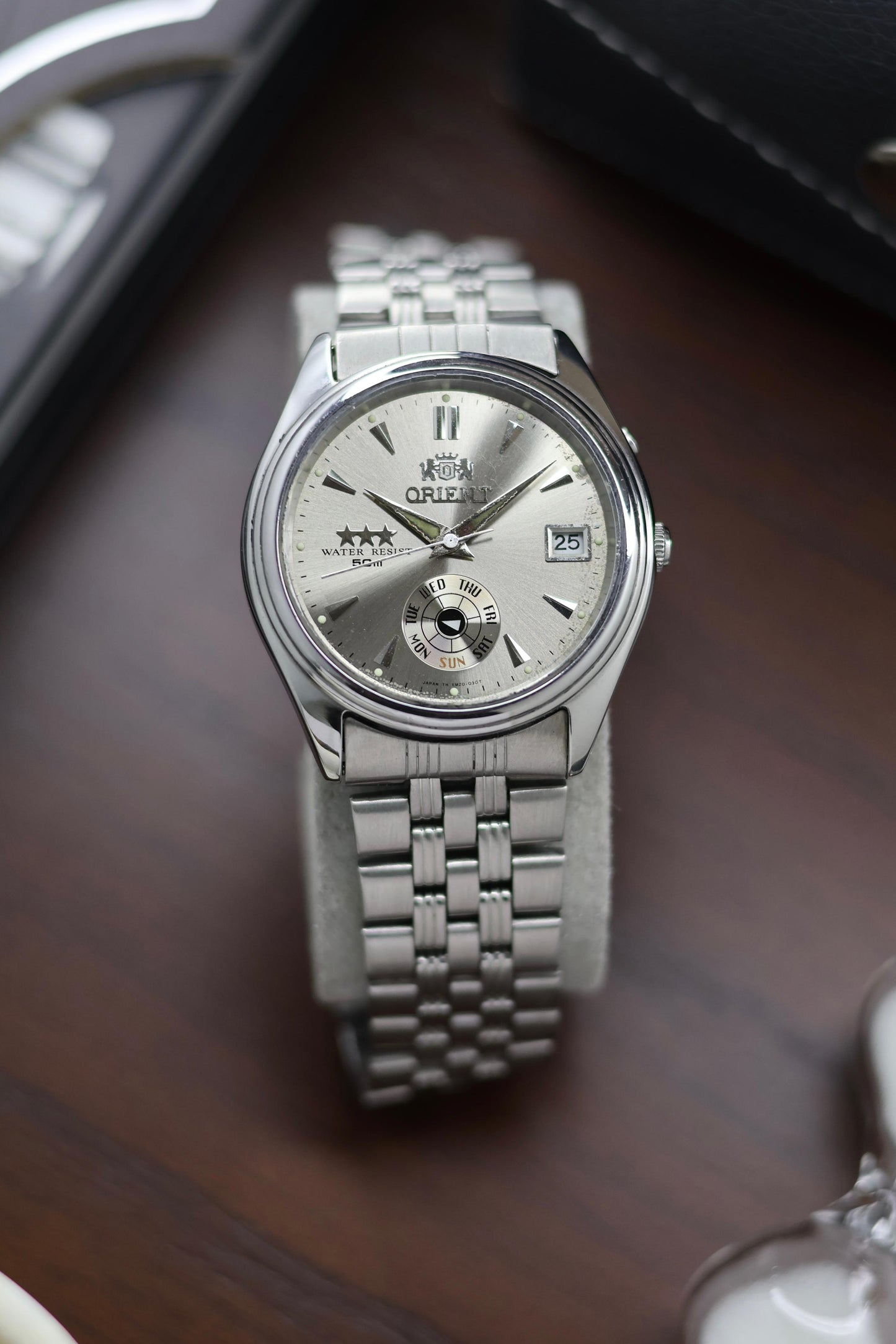 Orient Tri-Star 50MWR Silver Dial - Automatic Vintage Watch (Pre Owned) - A337