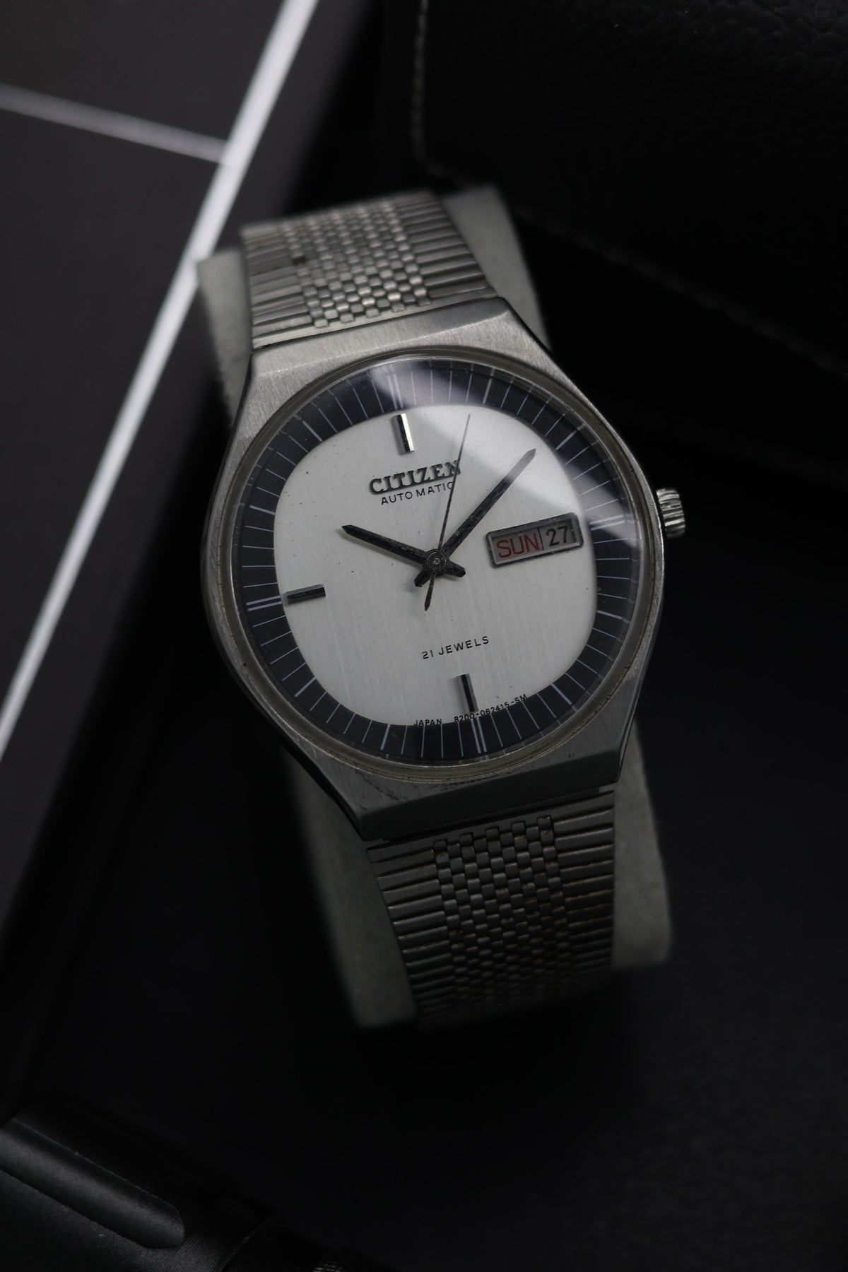 (Super Rare) Citizen Eagle 7 Silver Dome Dial - Automatic Vintage Watch (Pre Owned) - SE849