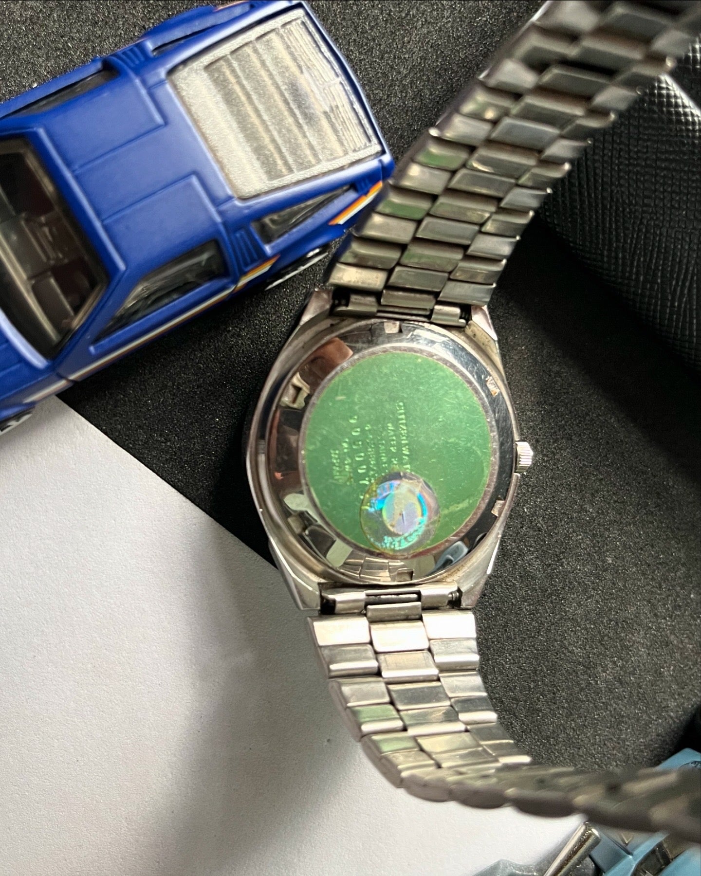 Citizen Navy Blue Patterned Dial (Pre-owned)