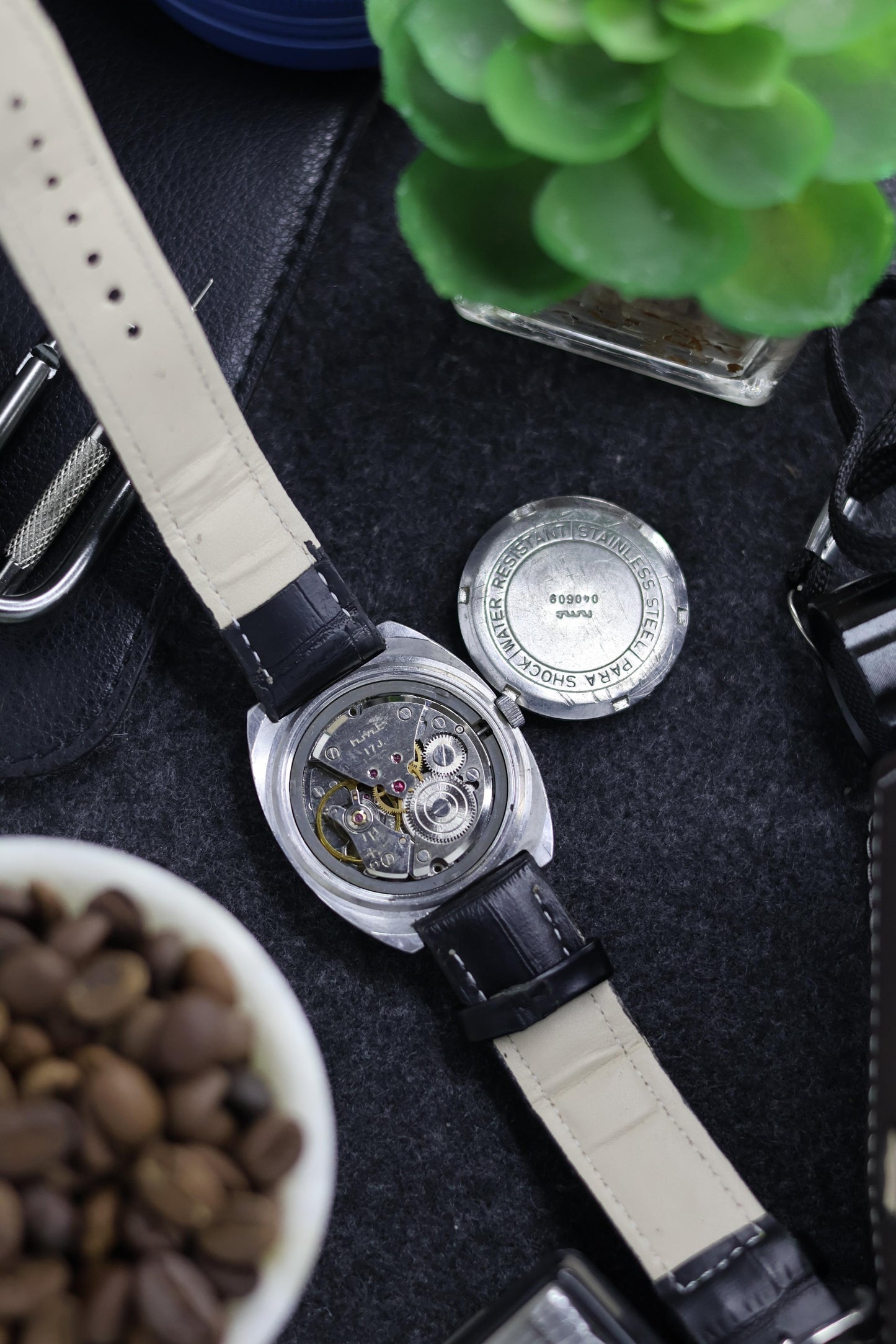 Vintage HMT Chethan - in Original Condition - Mechanical Hand Winding Watch (Pre Owned)