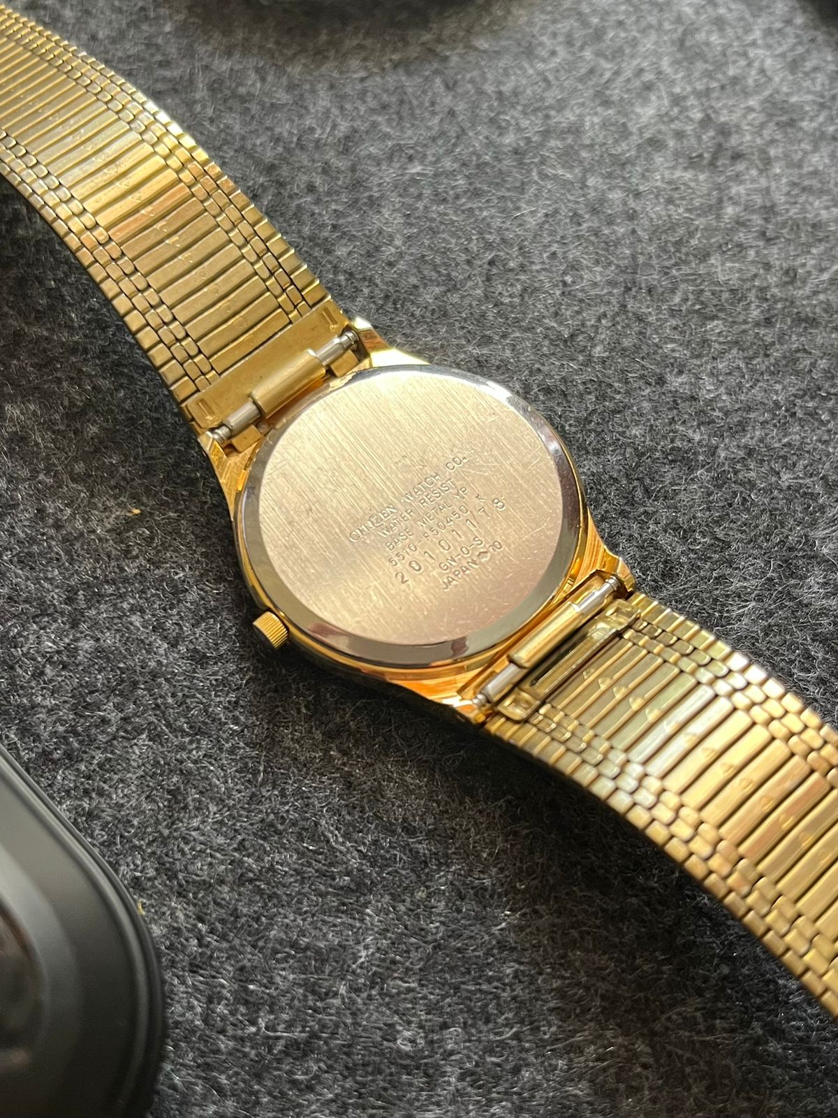 (Super Rare) Citizen Quartz Gold Motif Dial (Pre Owned) - #W242