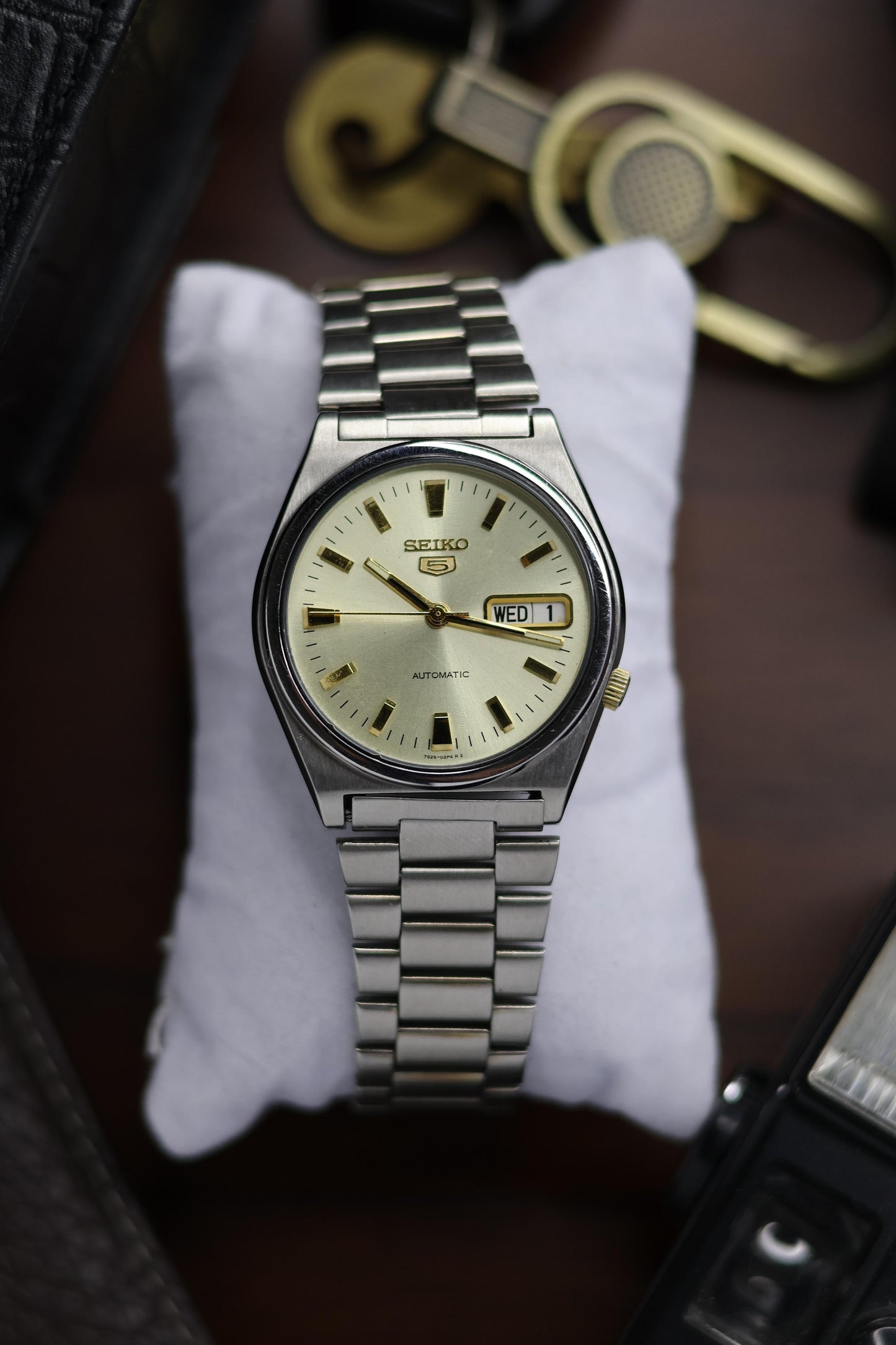 1998 Seiko 5 Champagne Dial (Pre Owned)