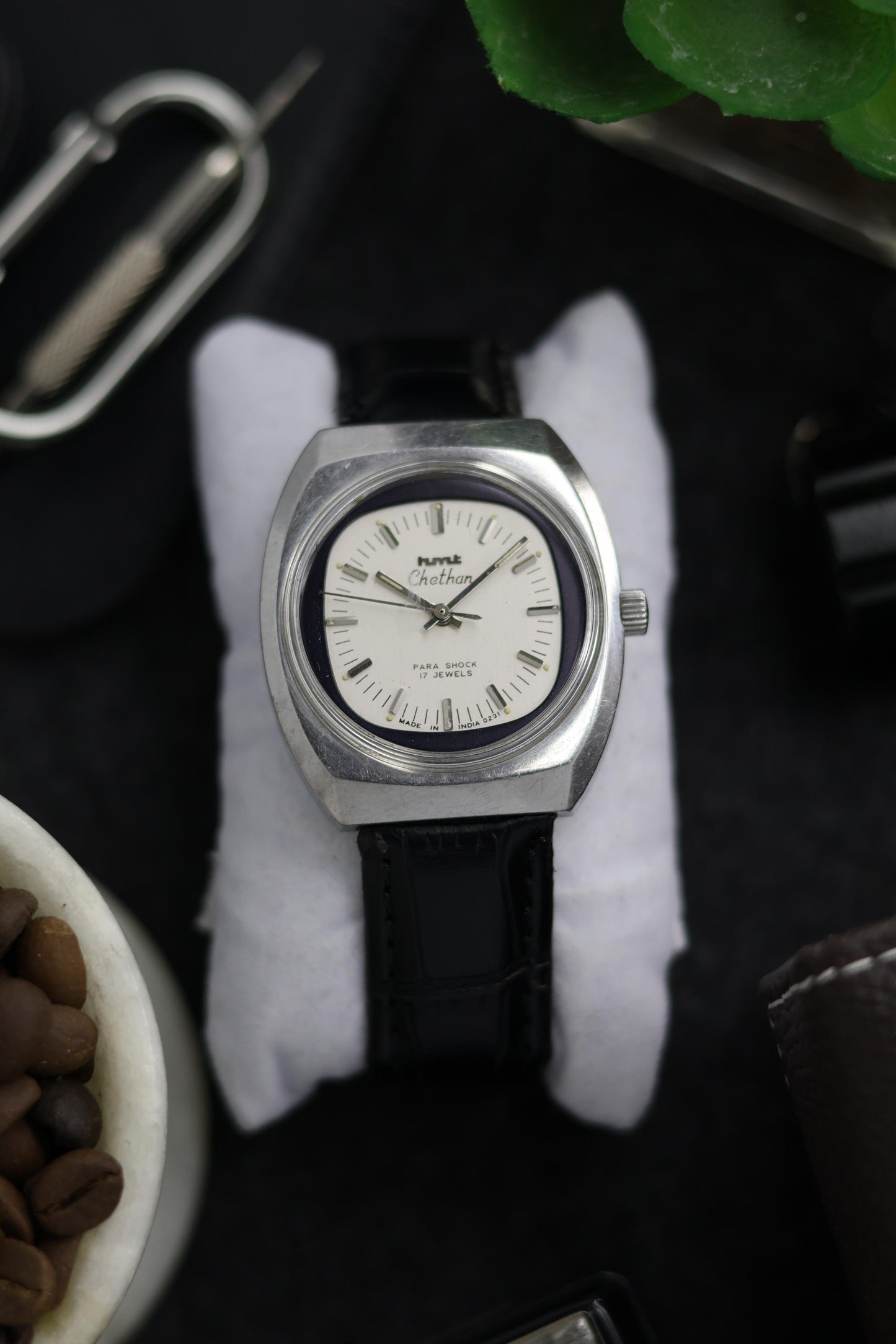 Vintage HMT Chethan - in Original Condition - Mechanical Hand Winding Watch (Pre Owned)