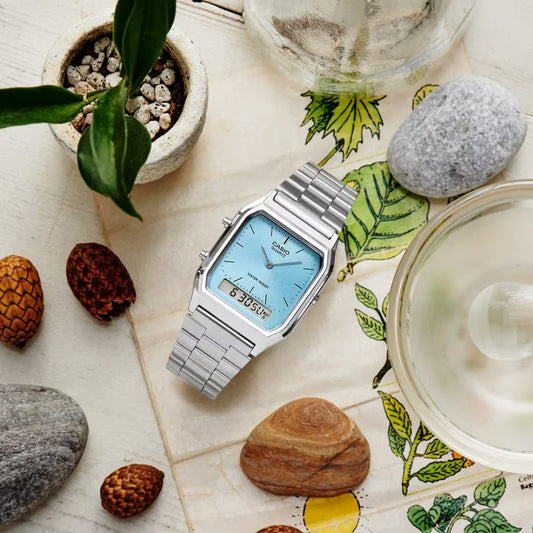 CASIO AQ-230A-2A1MQY - AD270 - ICE BLUE