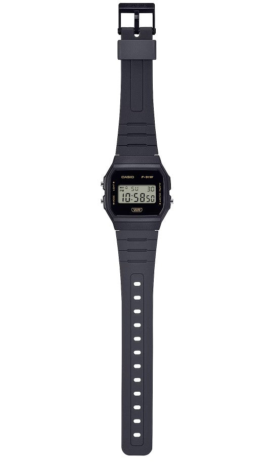 CASIO F-91WB-8A - D373 - Black