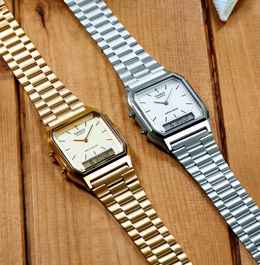 CASIO AQ-230A-7DMQ - WHITE - AD03