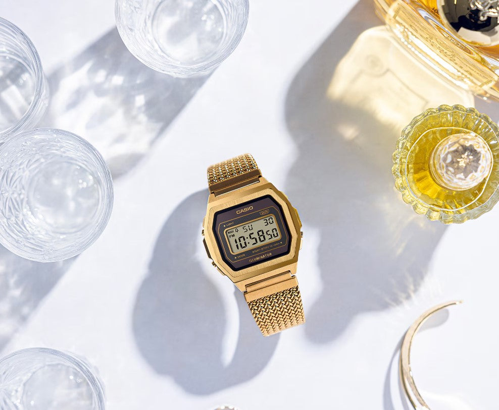 CASIO A1000MGA-5DF  - D277 - Gold
