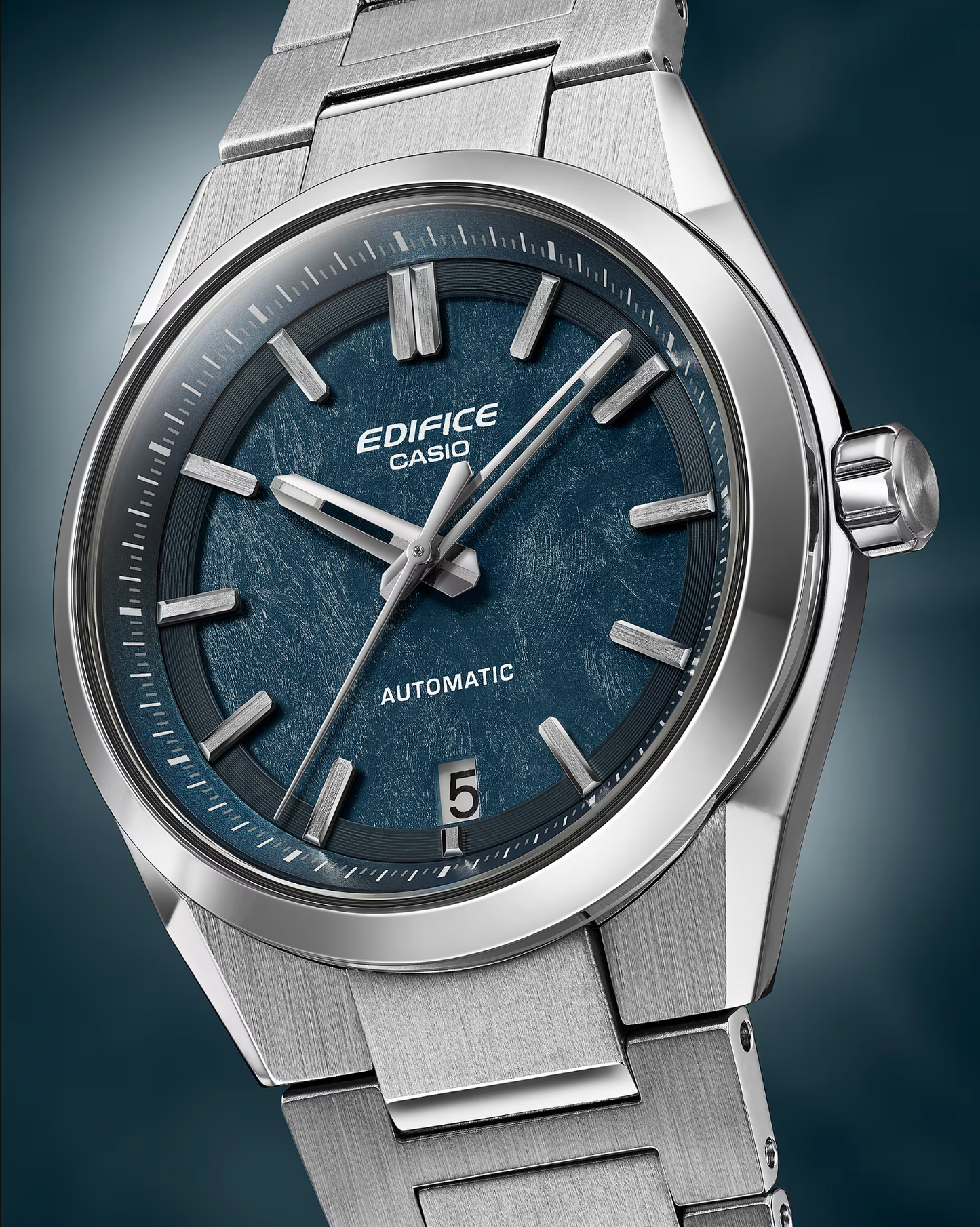 CASIO EDIFICE AUTOMATIC - EFK-100D-2A - BLUE DIAL - ED670