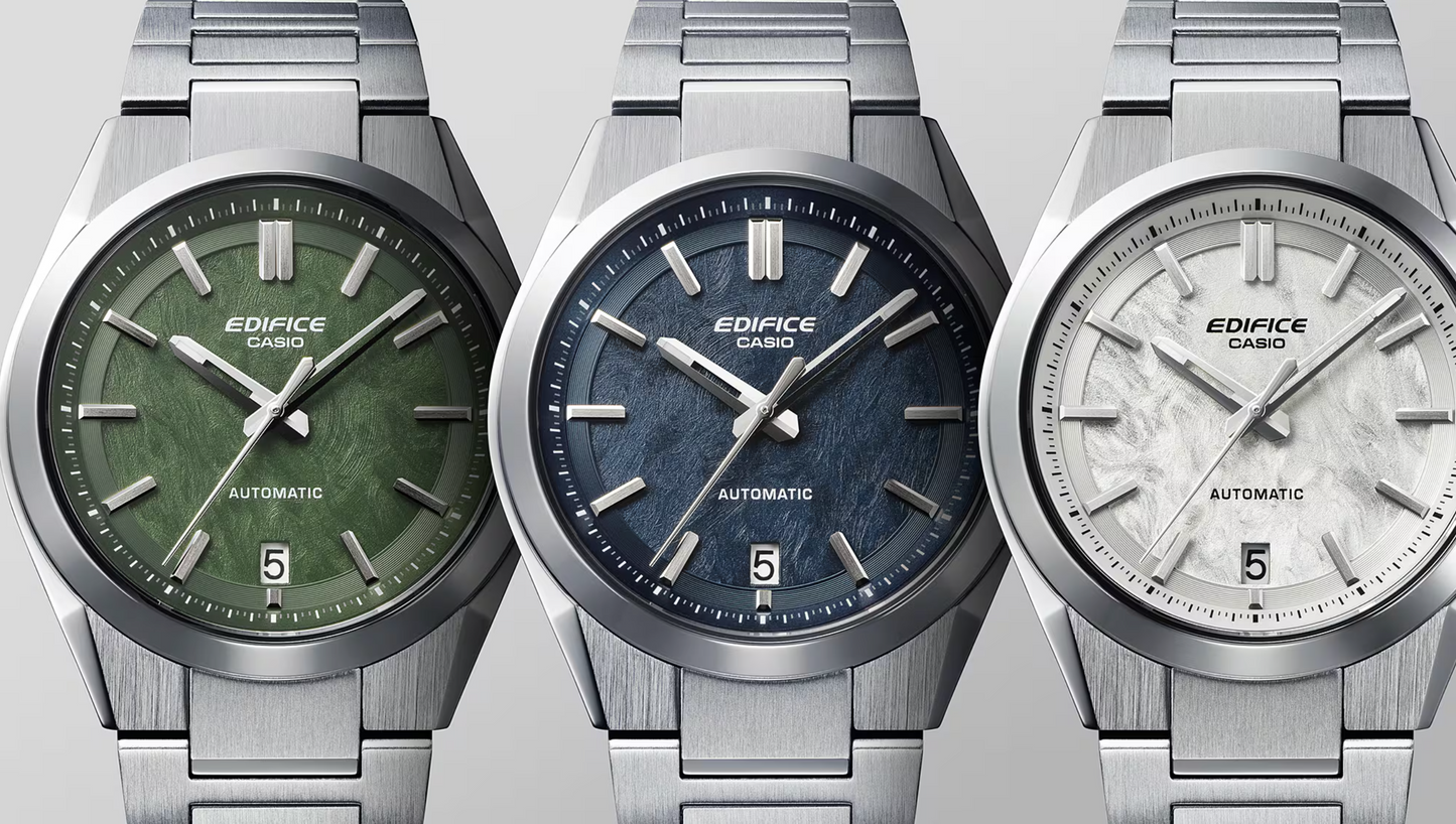 CASIO EDIFICE AUTOMATIC - EFK-100D-2A - BLUE DIAL - ED670