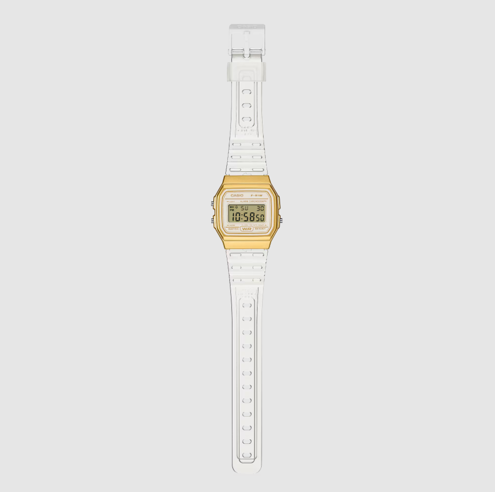 Casio Gold Digital Resin Watch - D427