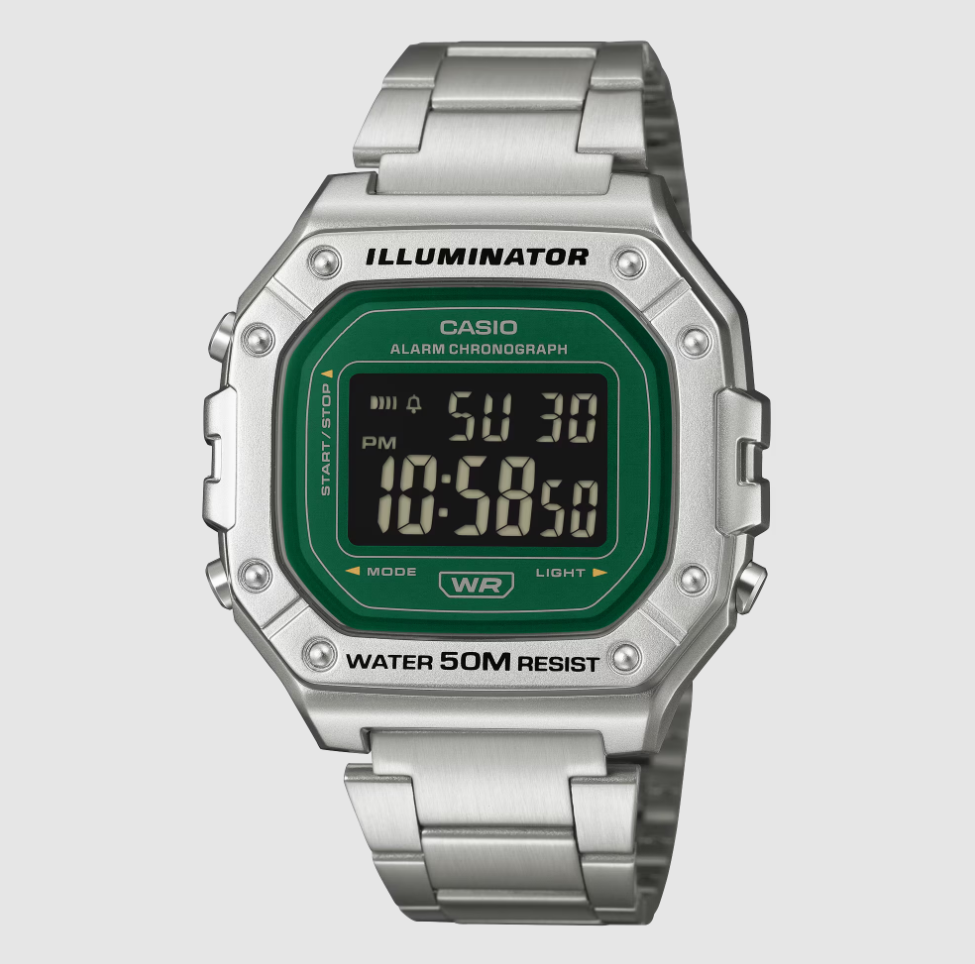 Casio W-218HD-3AVDF Digital Watch - I136