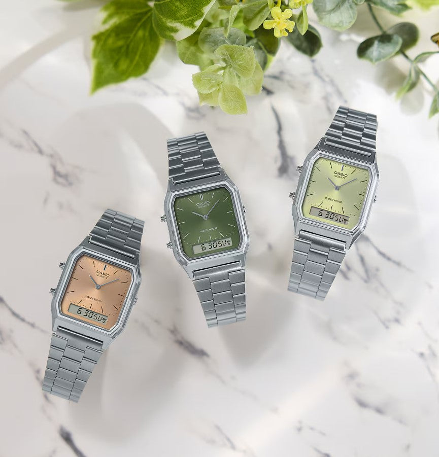 CASIO AQ-230A-3AMQYDF - AD278 - GREEN