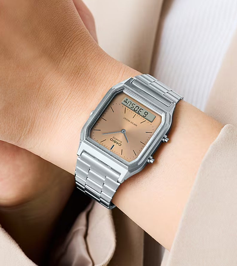 CASIO AQ-230A-4AMQYDF - AD279 - SALMON