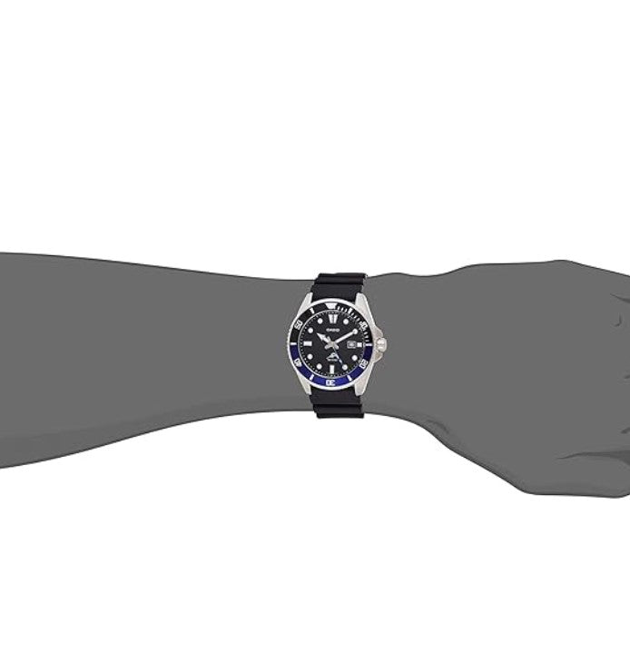 CASIO DURO with Marlin - MDV106B-1A1V (Imported) - Black & Blue (BATMAN)