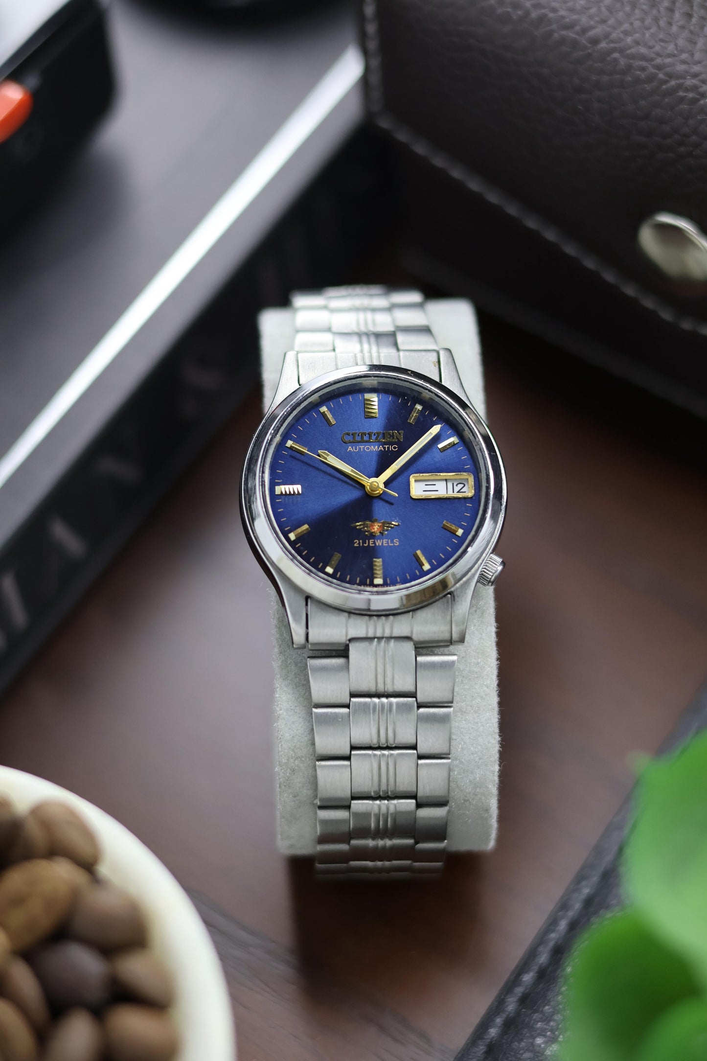 Citizen Eagle 7 Blue Dial - Automatic Vintage Watch (Pre Owned) - A152