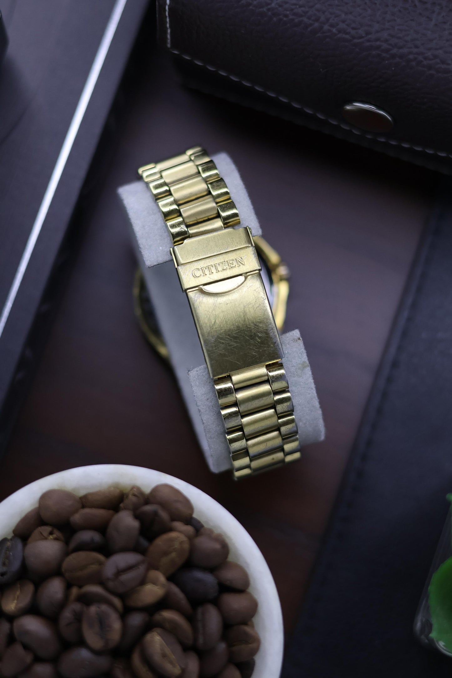 (Super Rare) Citizen Eagle 7 100M Champagne Dial with Glass Back - Automatic Watch (Pre Owned) - A215