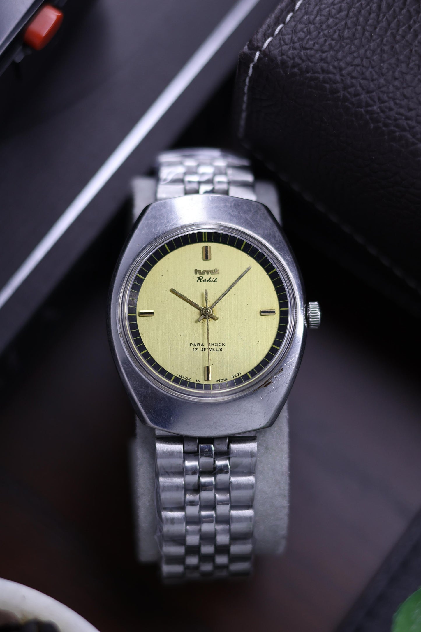 Vintage HMT Rohit - in Original Condition - Mechanical Hand Winding Watch (Pre Owned) - A26
