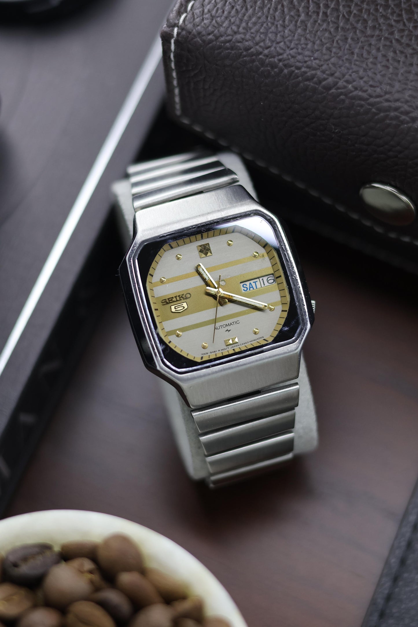 (Super Rare) 1981 Seiko 5 Motif TV Dial - Automatic Watch (Pre Owned) - A184