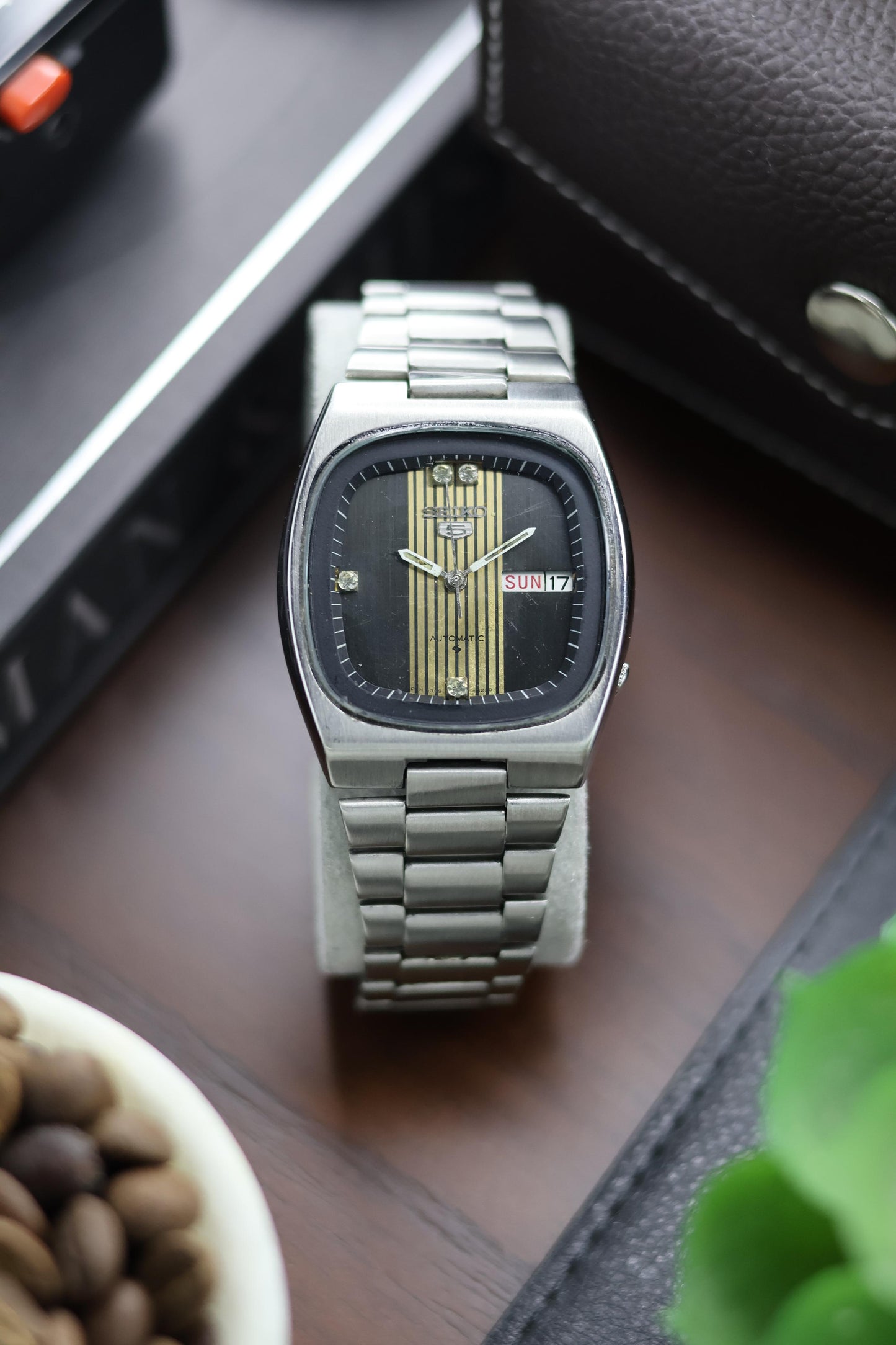 (Super Rare) 1979 Seiko 5 TV Dial - Automatic Vintage Watch (Pre Owned) - A208