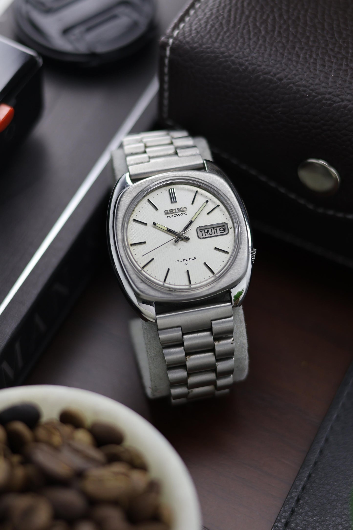 (Super Rare) 1978 Seiko Automatic White Dial - Automatic Vintage Watch (Pre Owned) - A224