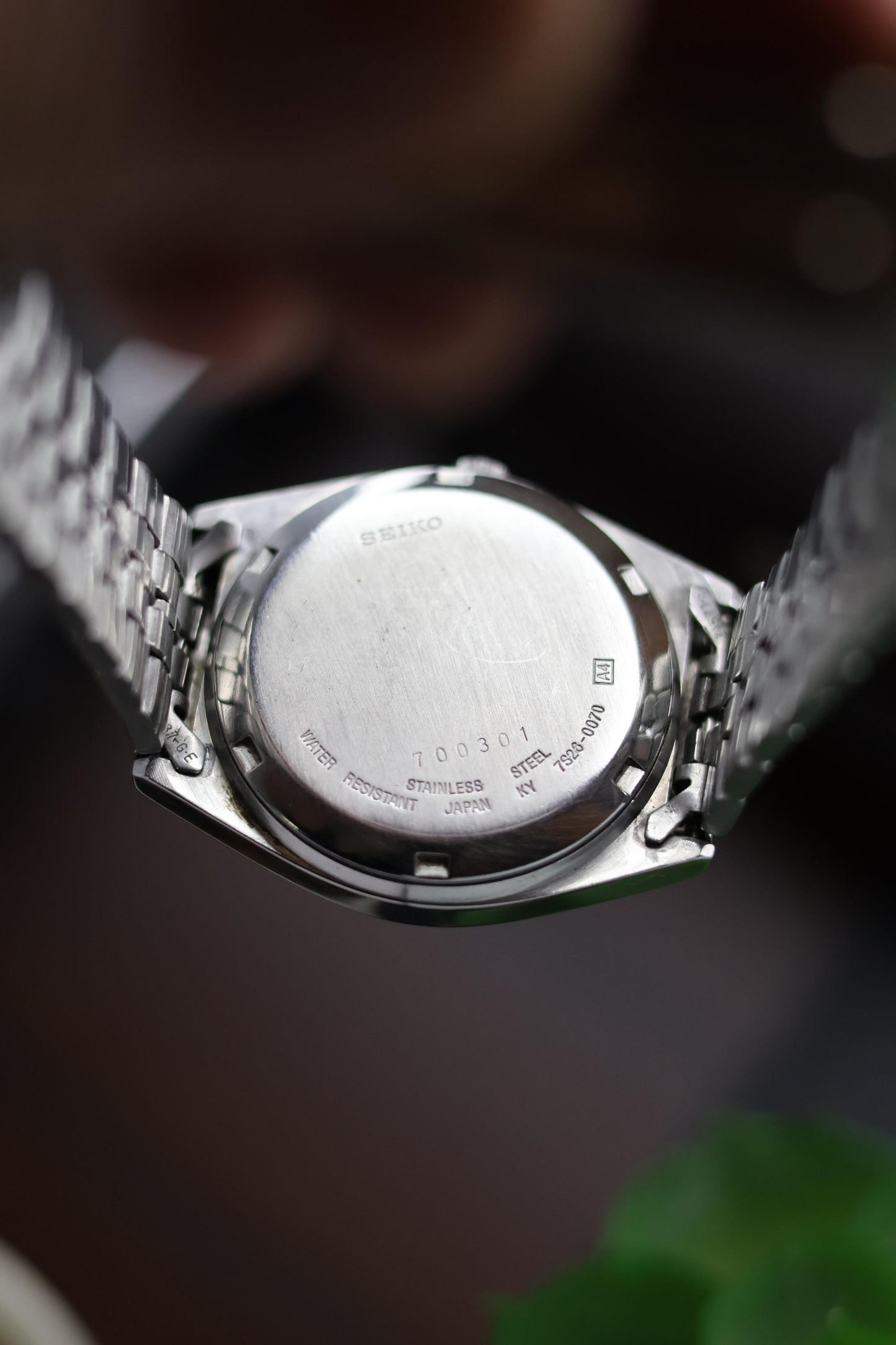 1997 Seiko 5 White Dial - Automatic Watch (Pre Owned) - A67