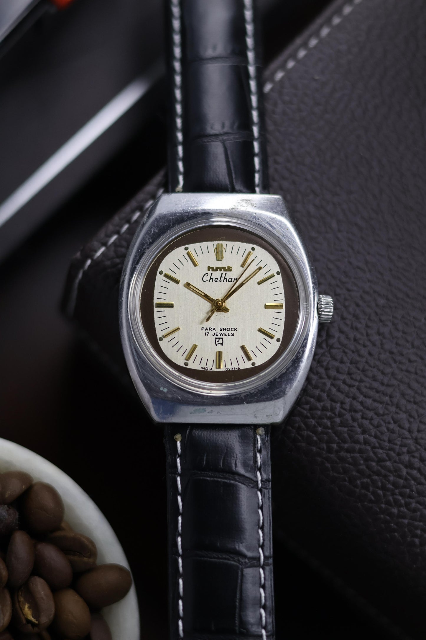 Vintage HMT Chethan - in Original Condition - Mechanical Hand Winding Watch (Pre Owned) - A49