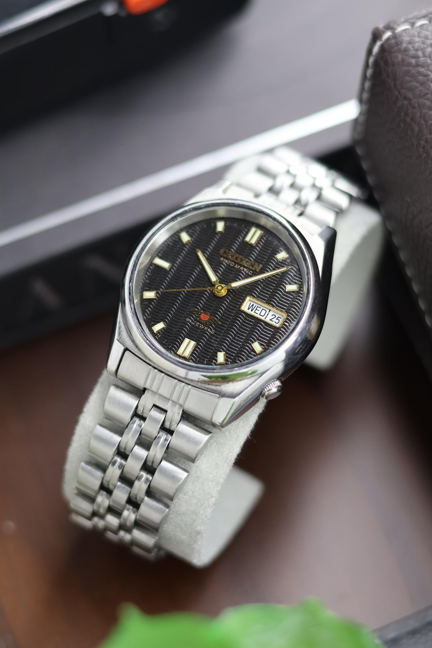 (Super Rare) Citizen Eagle 7 Guilloche Dial - Automatic Vintage Watch (Pre Owned) - A98