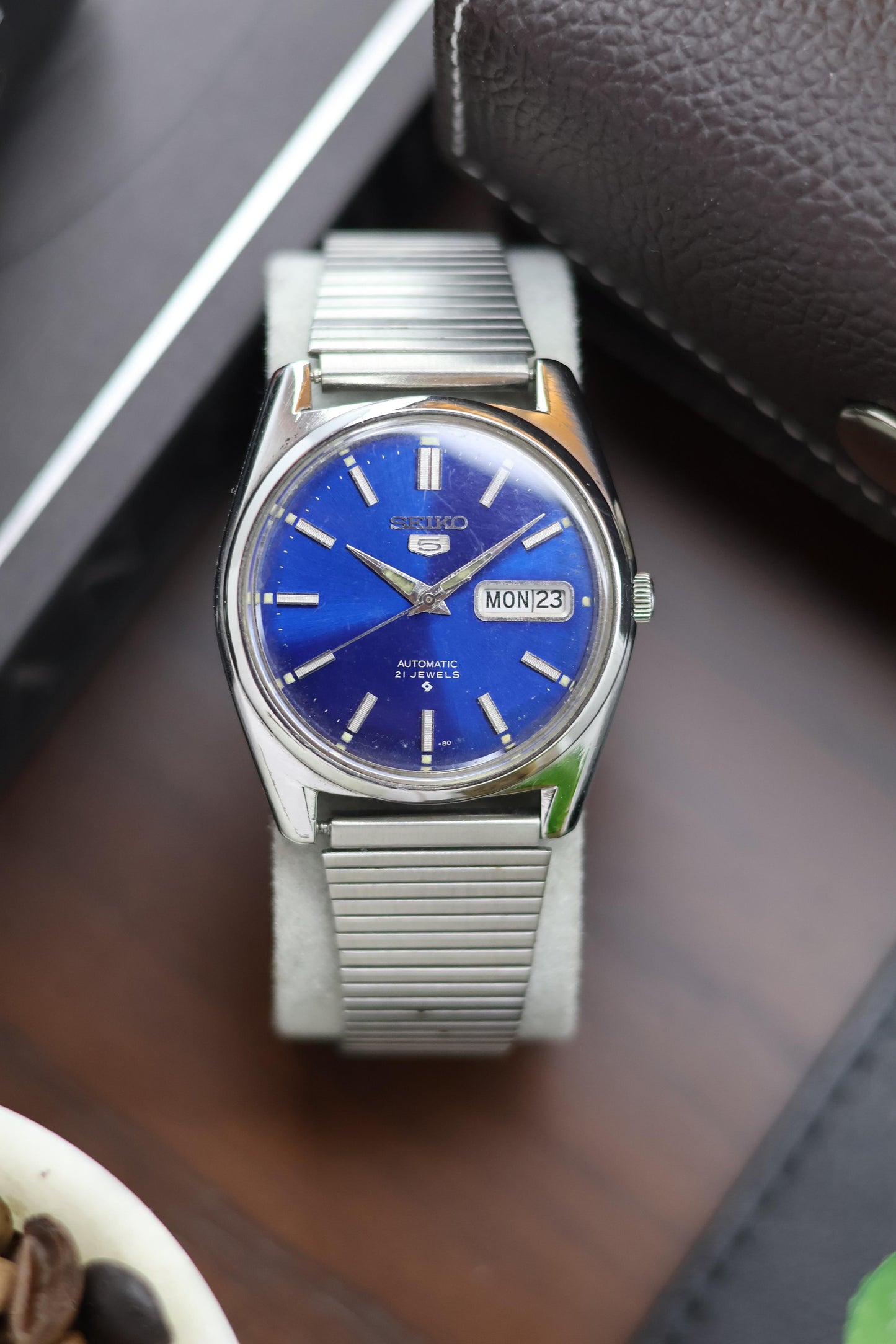 1977 Seiko 5 Blue Dial - Automatic Watch (Pre Owned) - A121