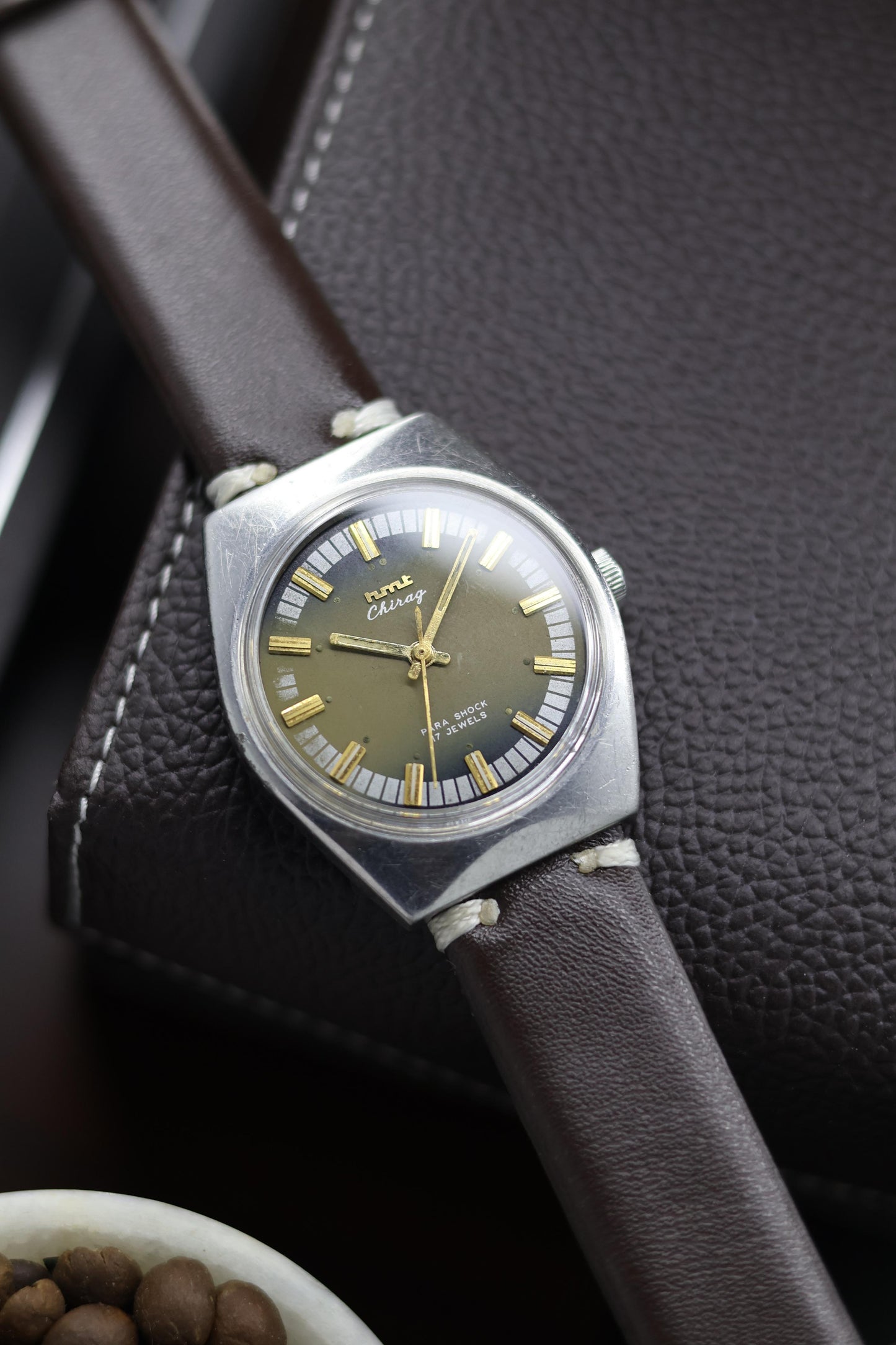 Vintage HMT Chirag - in Original Condition - Mechanical Hand Winding Watch (Pre Owned) - A08