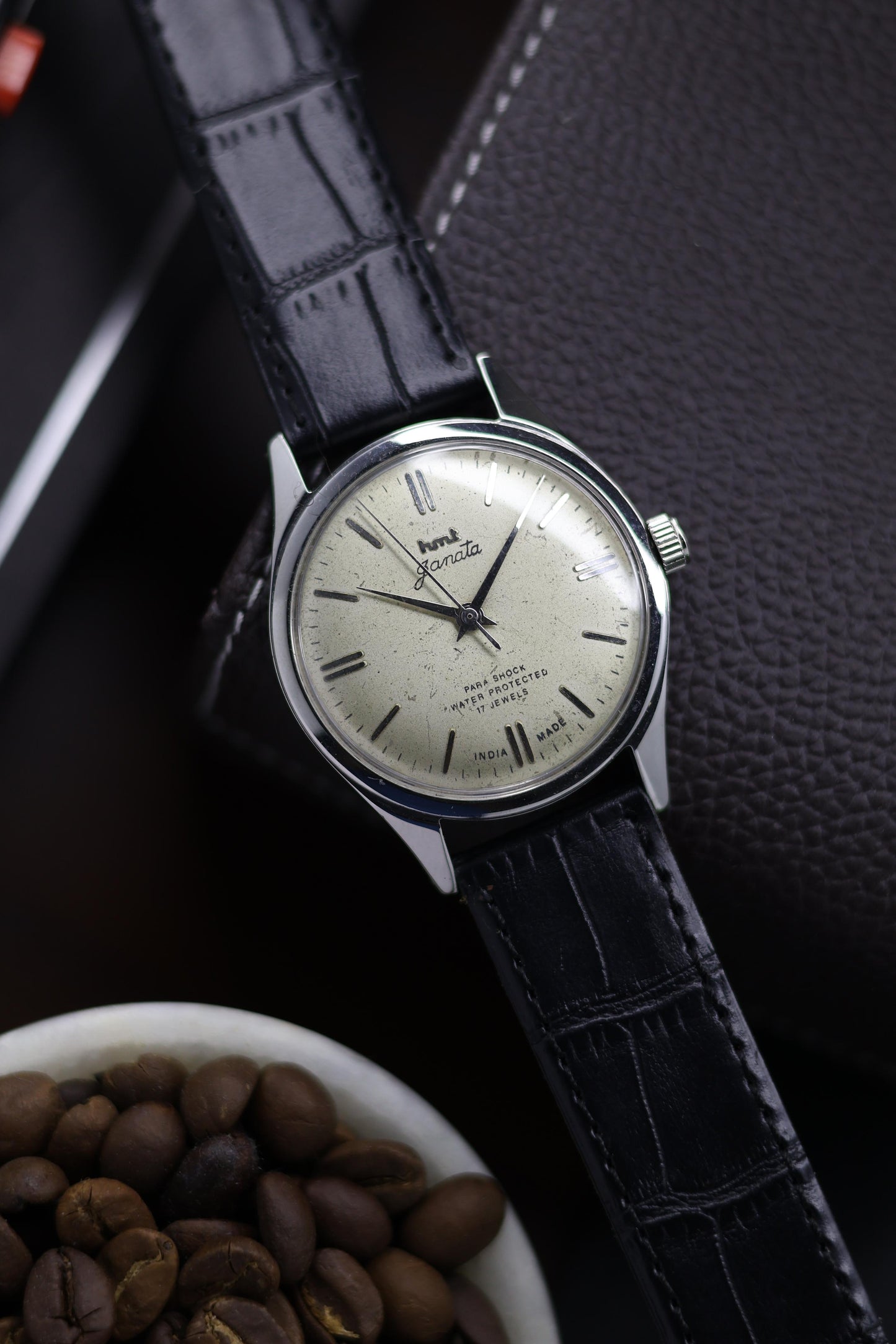 Vintage HMT Janata - in Original Condition - Mechanical Hand Winding Watch (Pre Owned) - A50