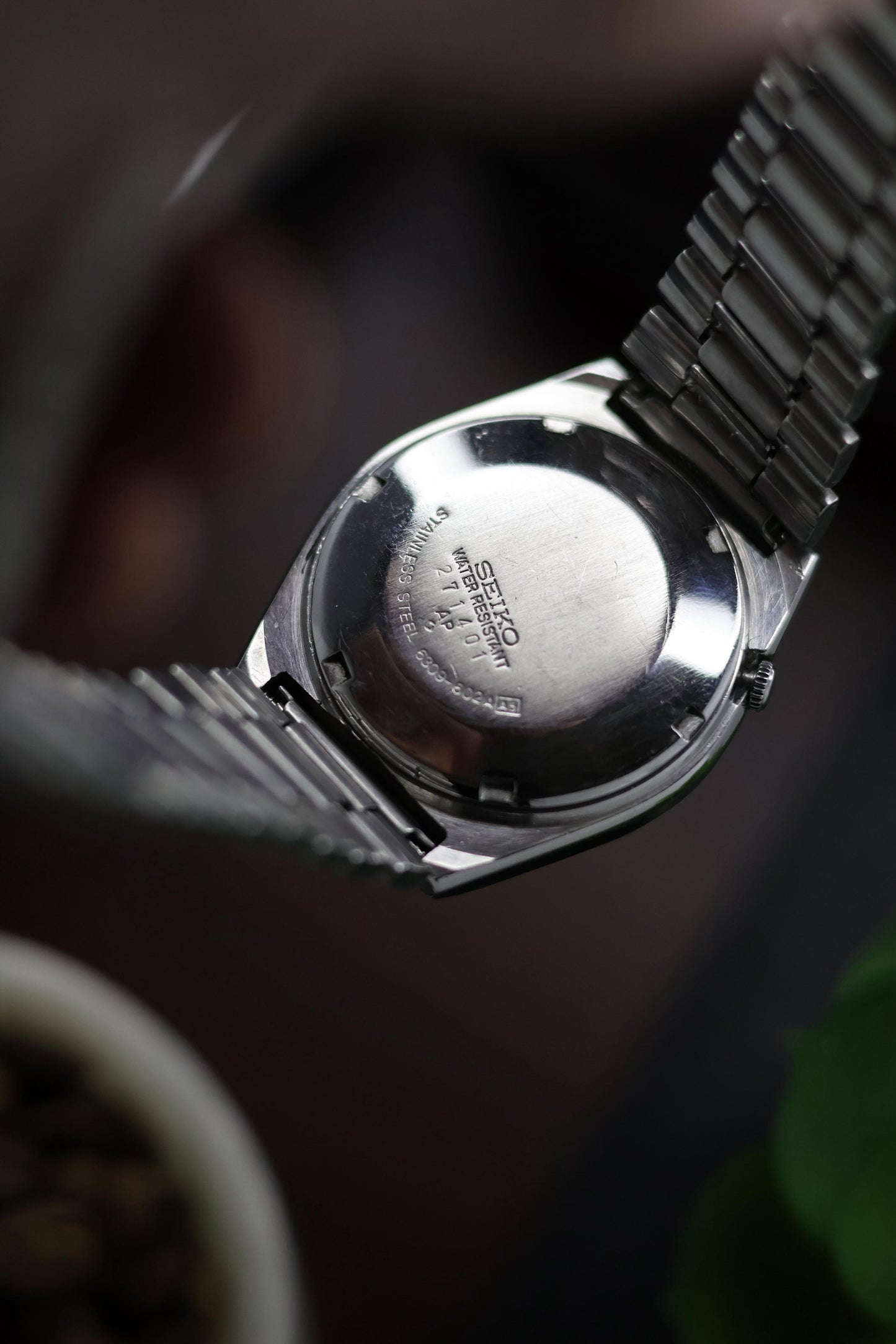 1982 Seiko 5 White Railway Time Dial - Automatic Vintage Watch (Pre Owned) - A110