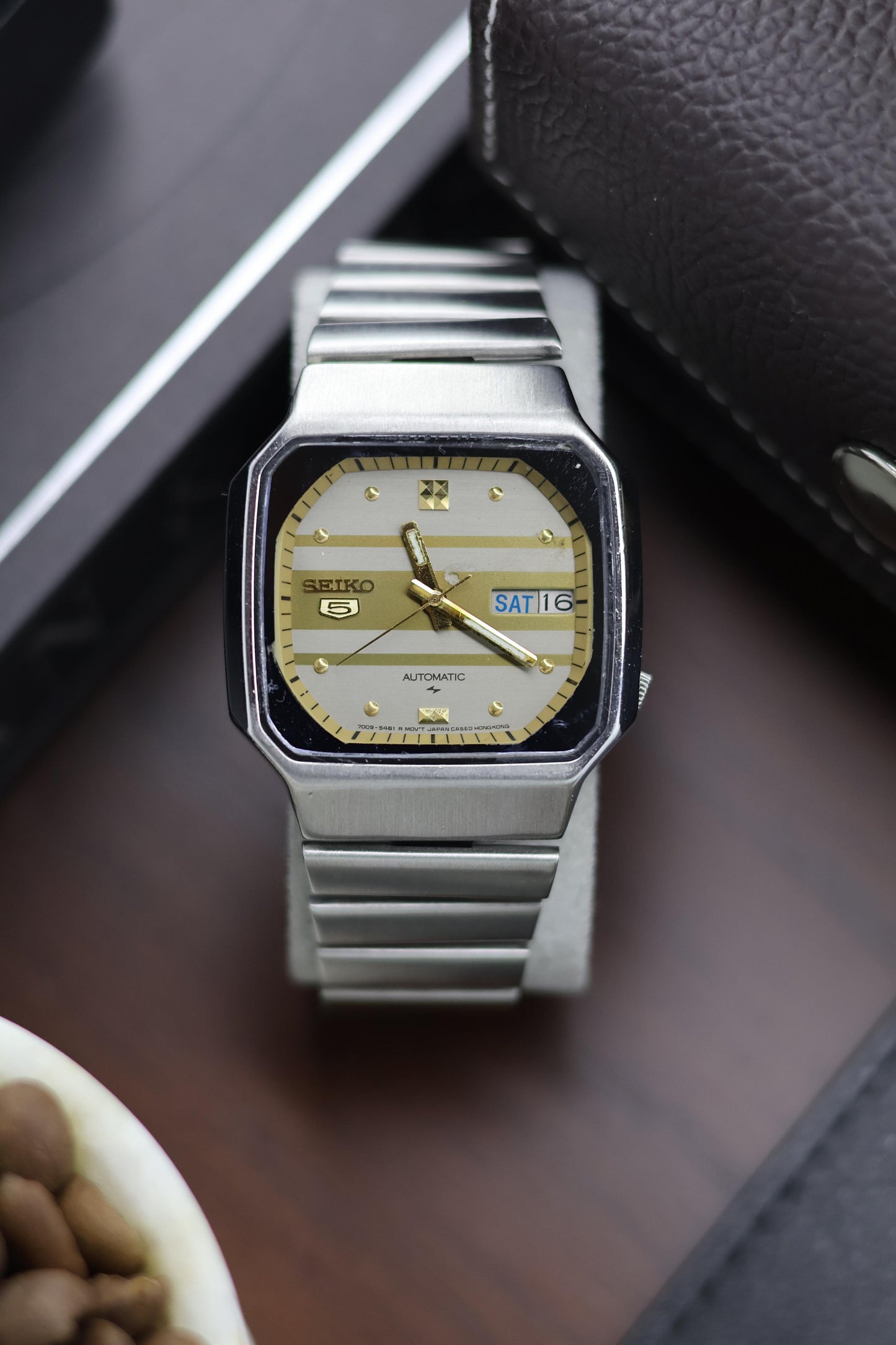 (Super Rare) 1981 Seiko 5 Motif TV Dial - Automatic Watch (Pre Owned) - A184