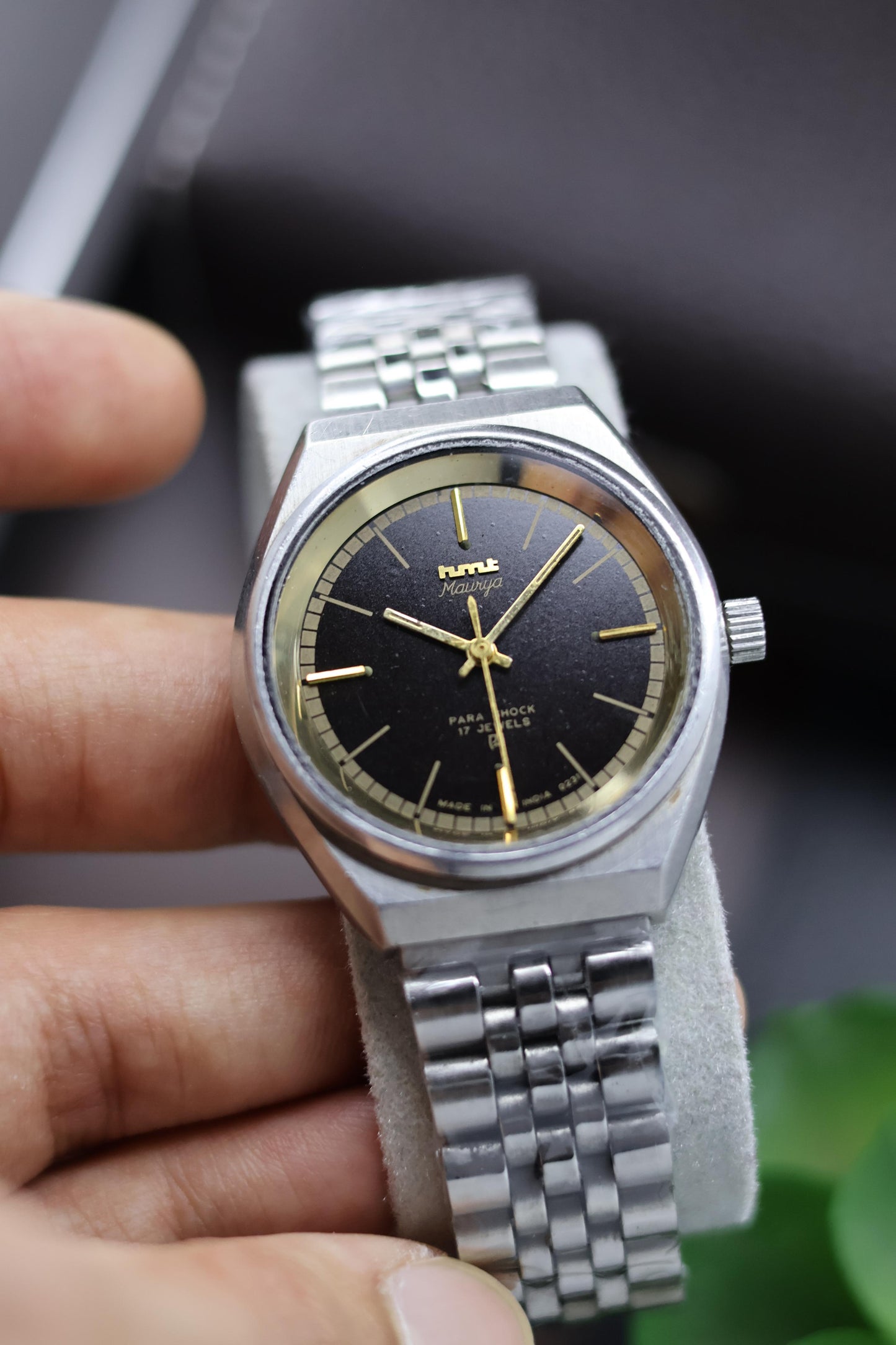 Vintage HMT Maurya - in Original Condition - Mechanical Hand Winding Watch (Pre Owned) - A28