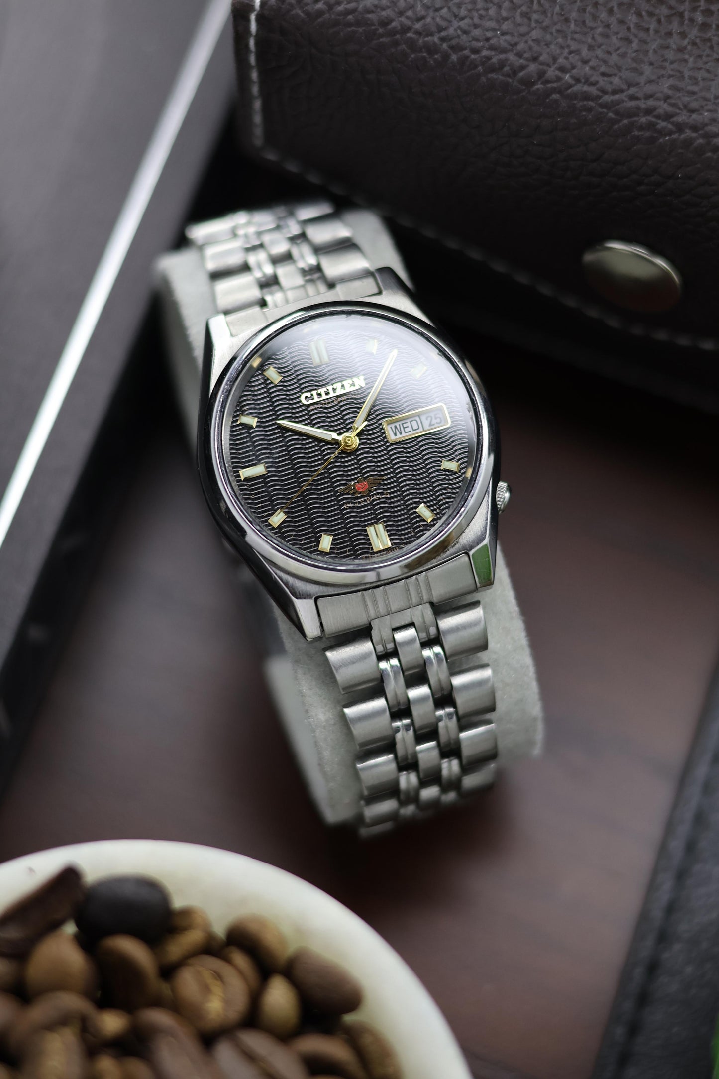 (Super Rare) Citizen Eagle 7 Guilloche Dial - Automatic Vintage Watch (Pre Owned) - A98