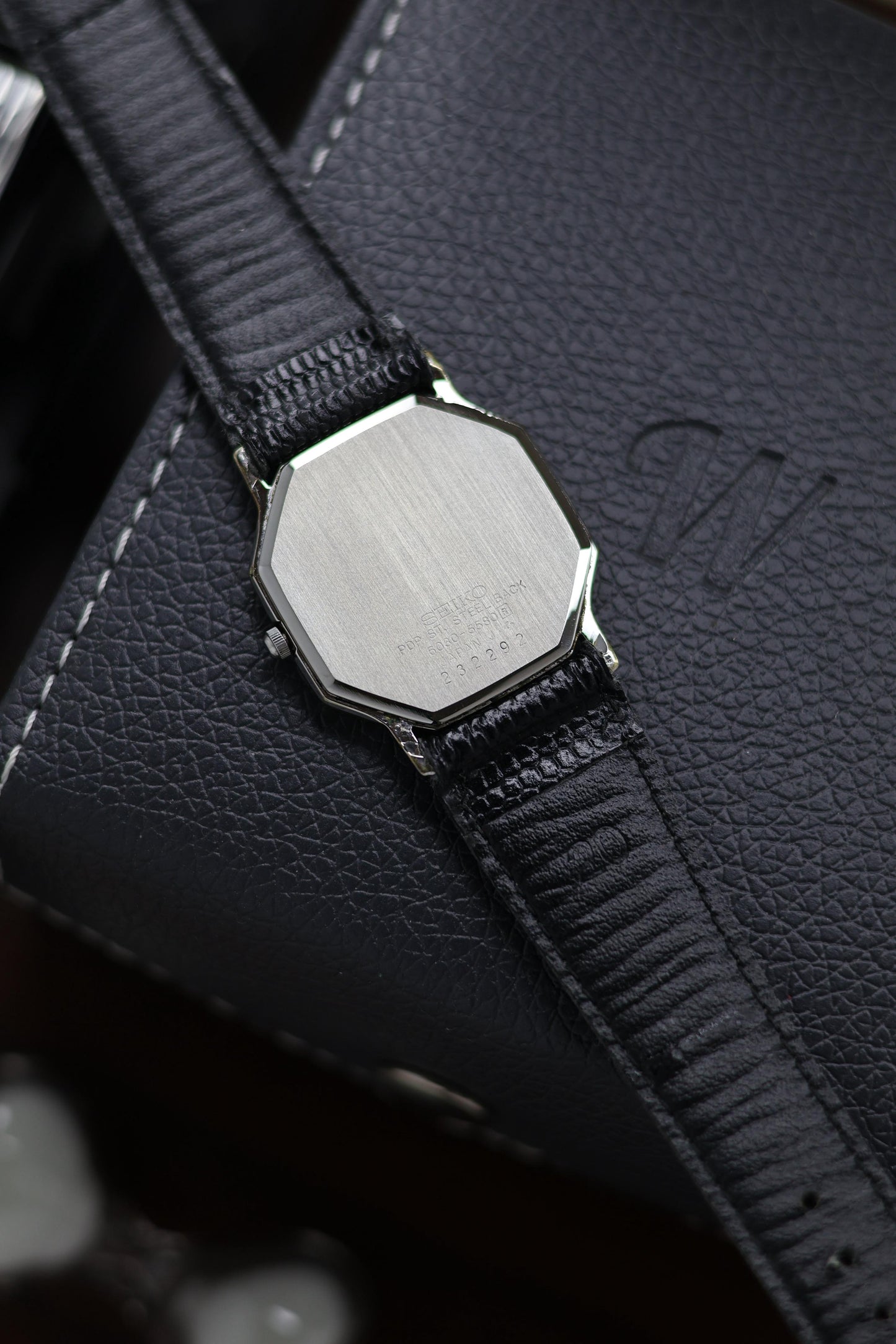 (JDM - Extremely Rare) 1982 Seiko Chariot Snowflake Dial with Palladium Plated Octagonal Case - Quartz Vintage Watch (Pre Owned) - SE426