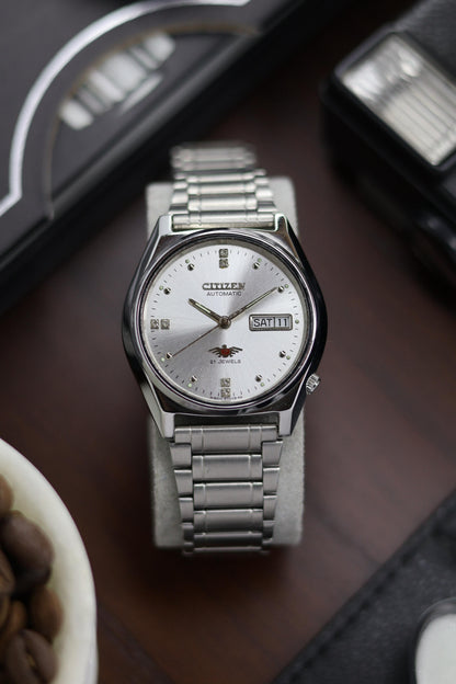 Citizen Eagle 7 Silver Sunray Dial - Automatic Vintage Watch (Pre Owned) - A221