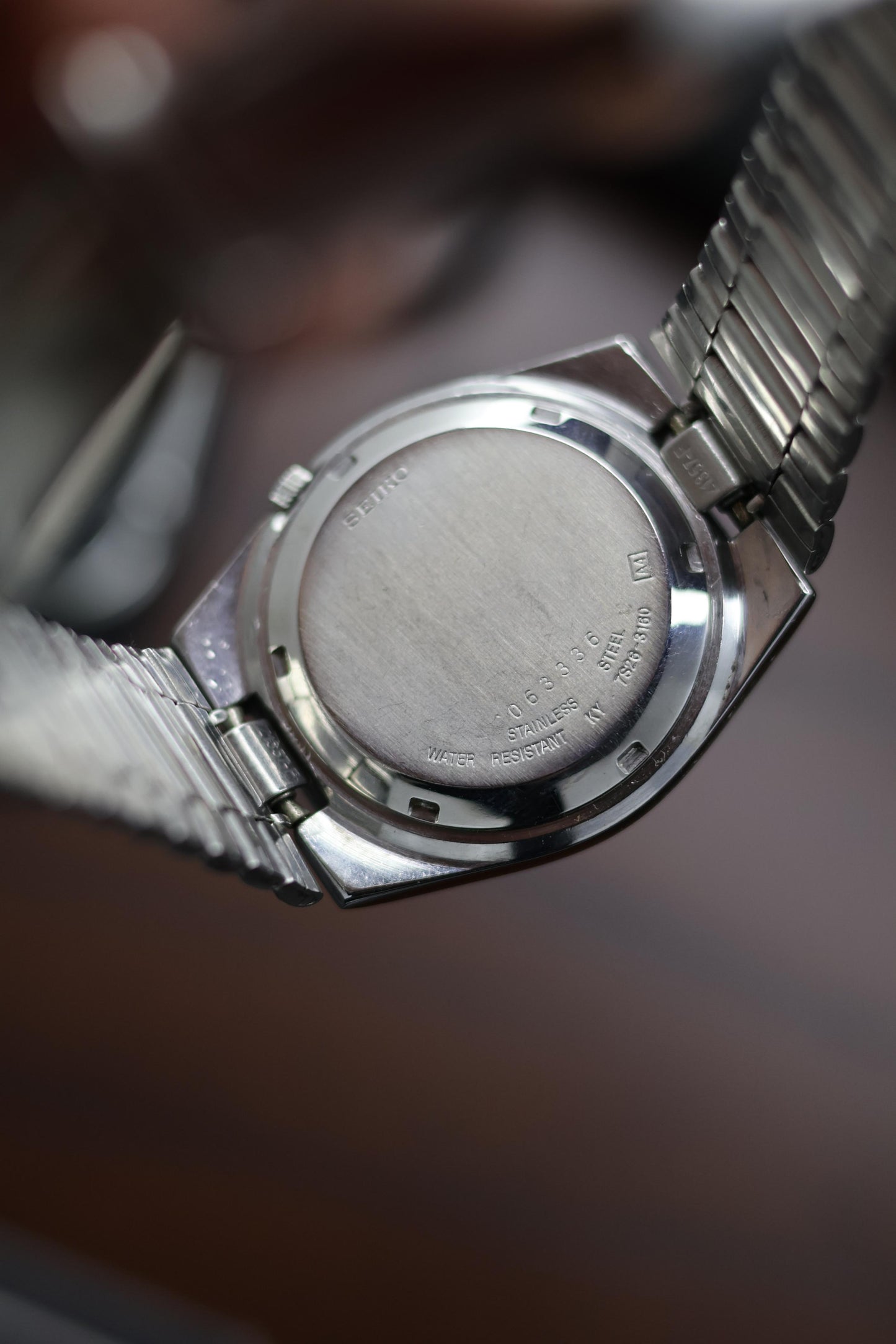 Seiko 5 Railway Time Black Dial - Automatic Vintage Watch (Pre Owned)