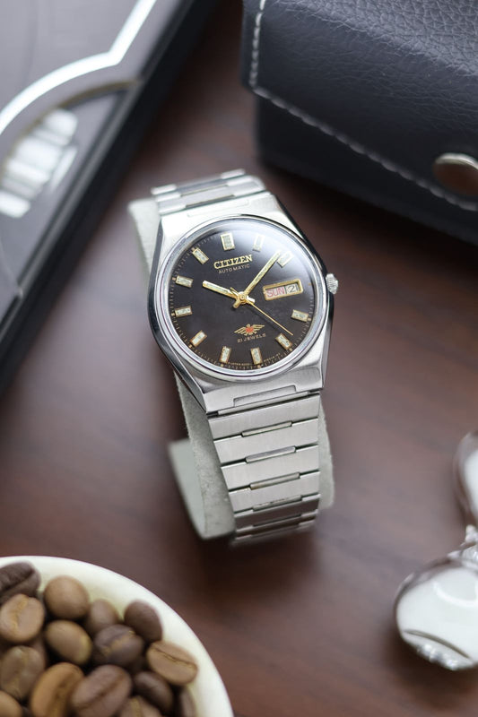 Citizen Eagle 7 Black Dial - Automatic Vintage Watch (Pre Owned) - SE438