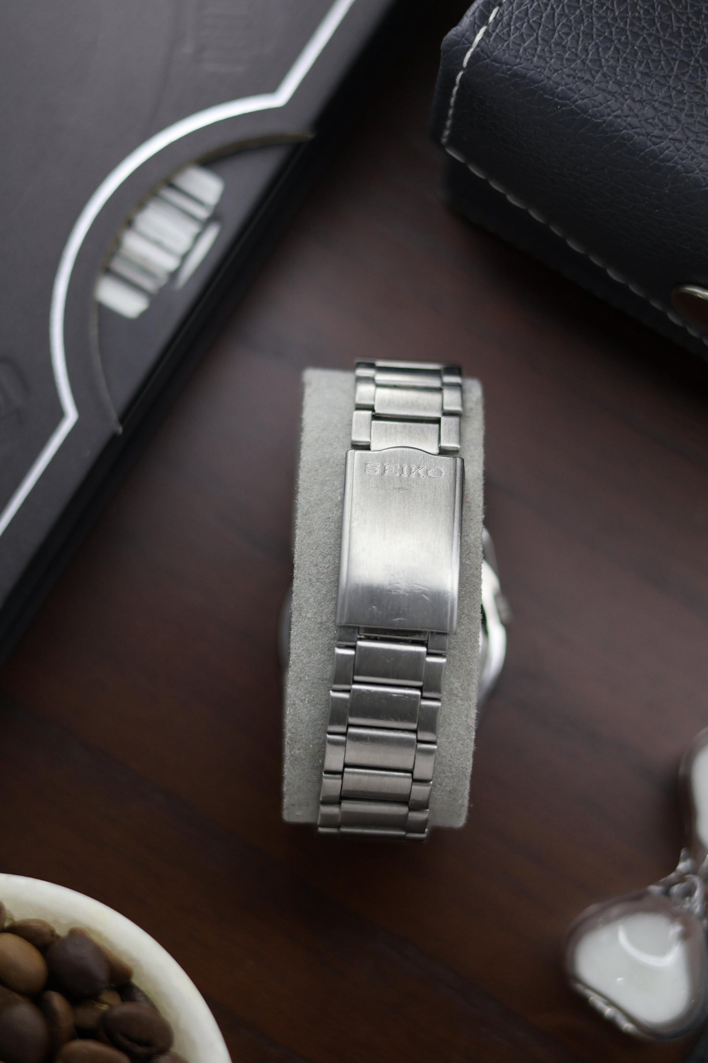Seiko 5 Railway Time Lume Dial with Glass Back - Automatic Vintage Watch (Pre Owned) - A358