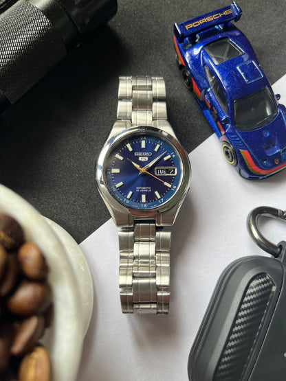 Seiko 5 Railway Time Blue Dial (Pre Owned) - #W38