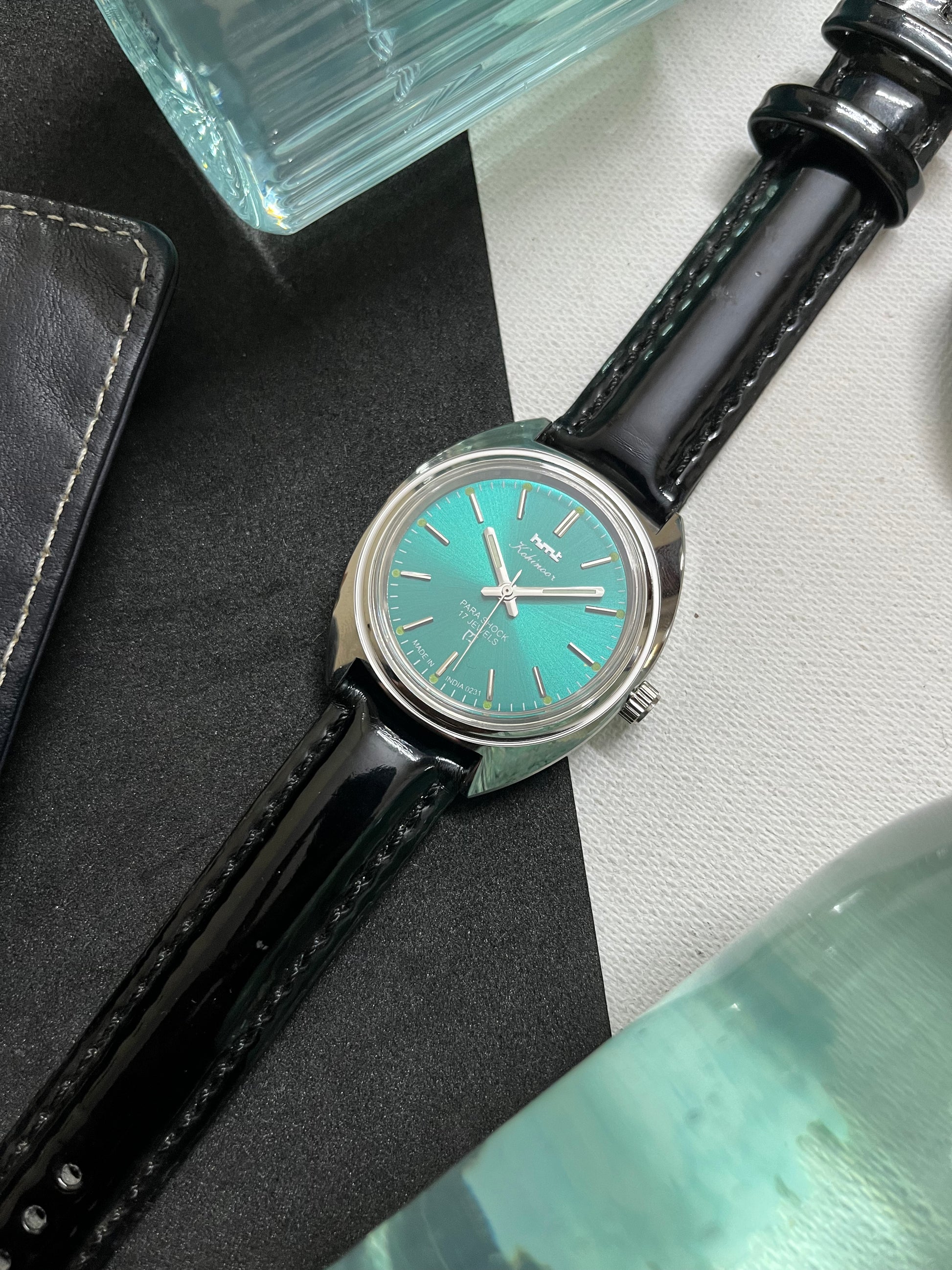 Hmt kohinoor clearance green dial