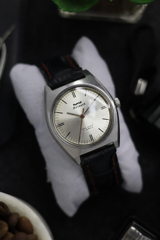 Vintage HMT Avinash Silver Dial - in Original Condition - Mechanical Hand Winding Watch (Pre Owned)